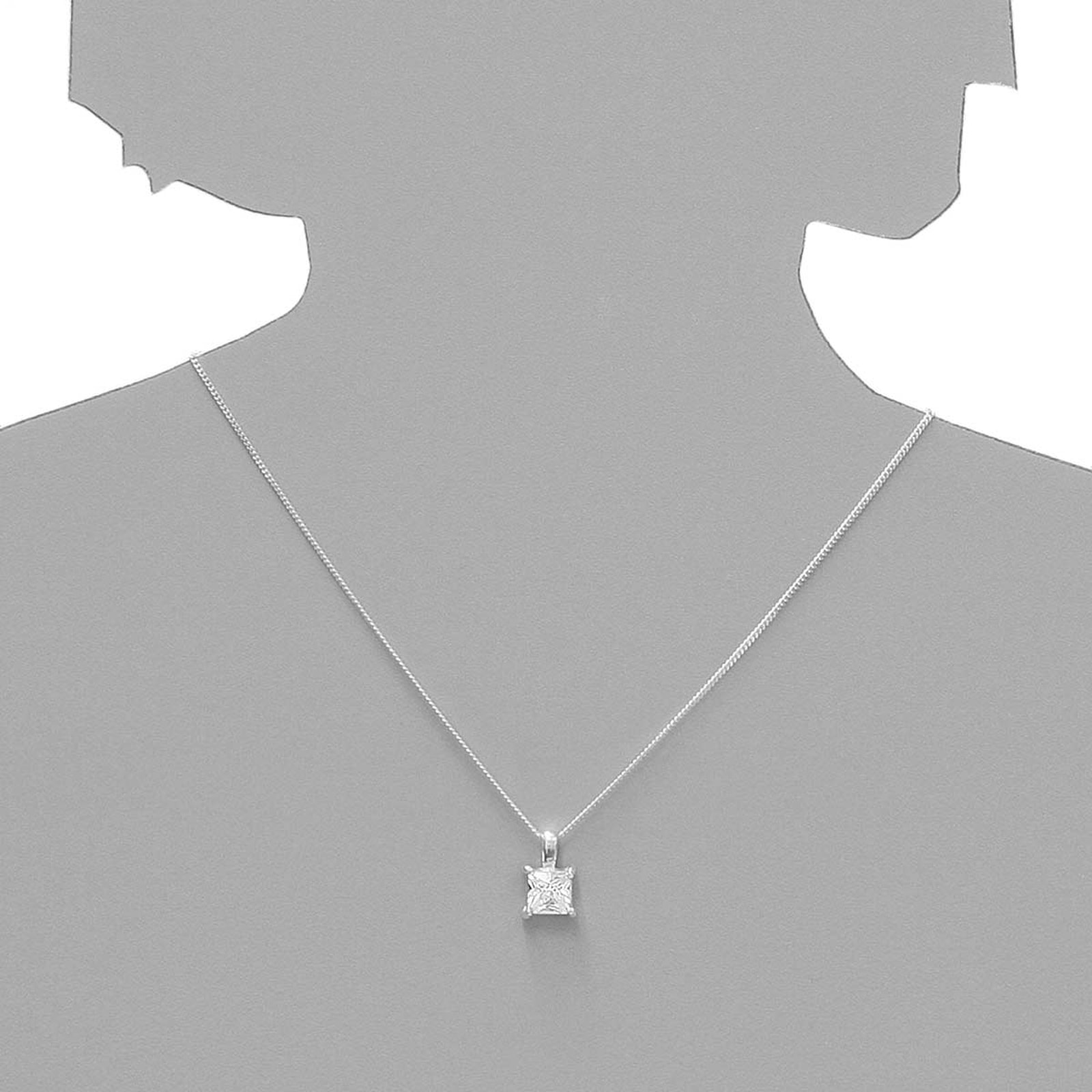 OSTSEE-SCHMUCK Kettenanhänger »Ostsee-Schmuck Anhänger Folina 8 x 8 mm Anhänger Folina 8 x 8 mm«, (1 tlg.)