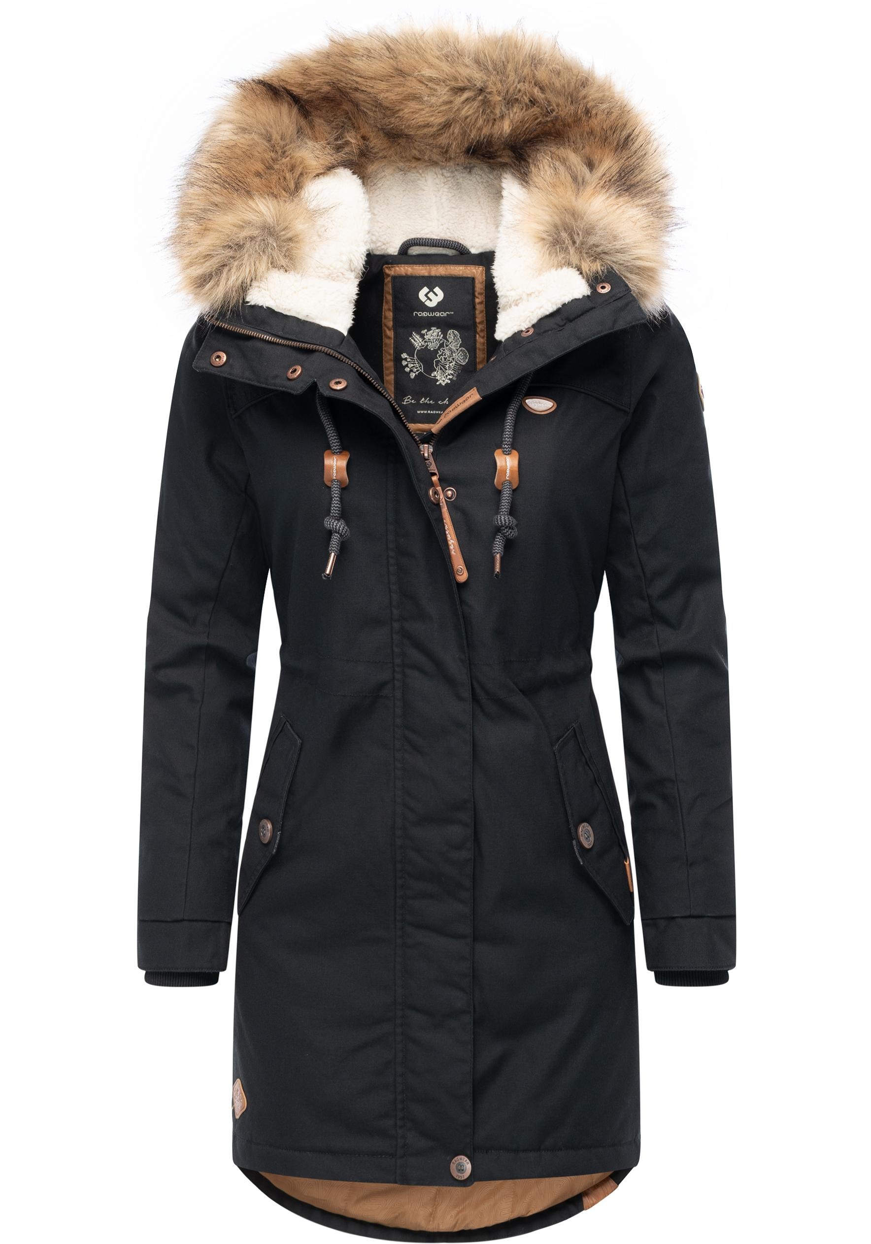 Ragwear Winterjacke "Tawny" mit Kapuze stylischer Winterparka mit großer Ka günstig online kaufen