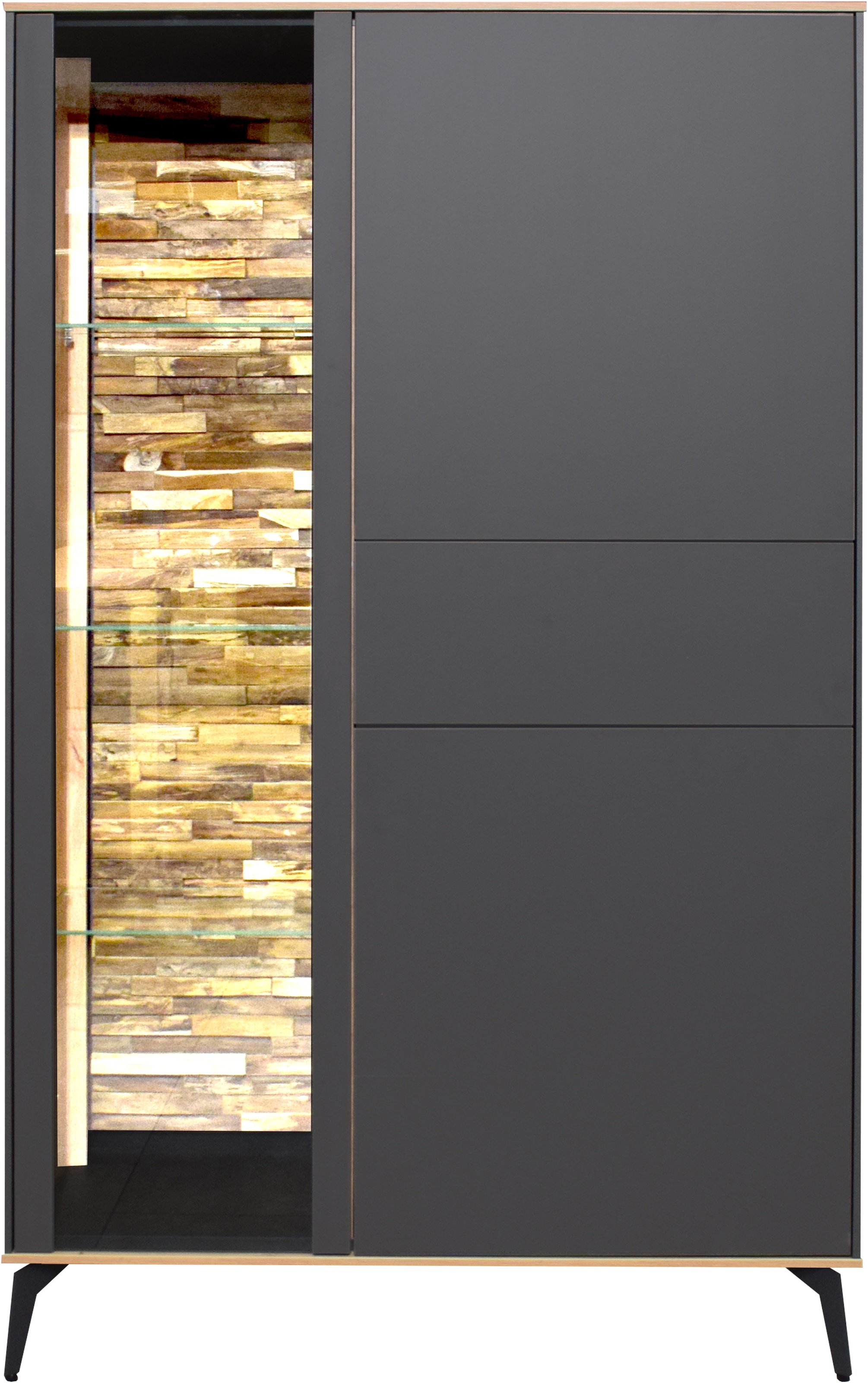 Mäusbacher Highboard, Faro Highboard B 101 cm, inkl. Beleuchtung, Push to o günstig online kaufen
