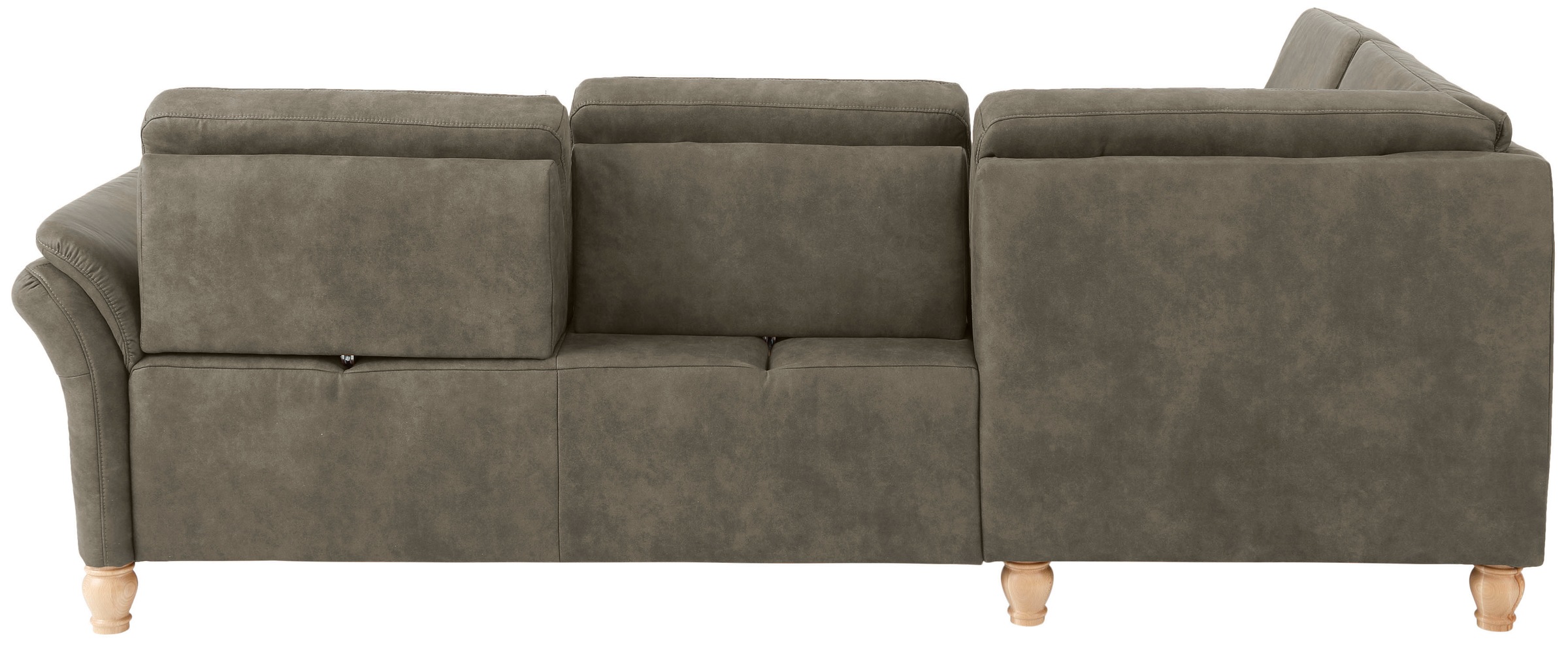 Home affaire Ecksofa »Palace L-Form«, incl. Sitztiefenverstellung, wahlweise mit Bettfunktion und Stauraum