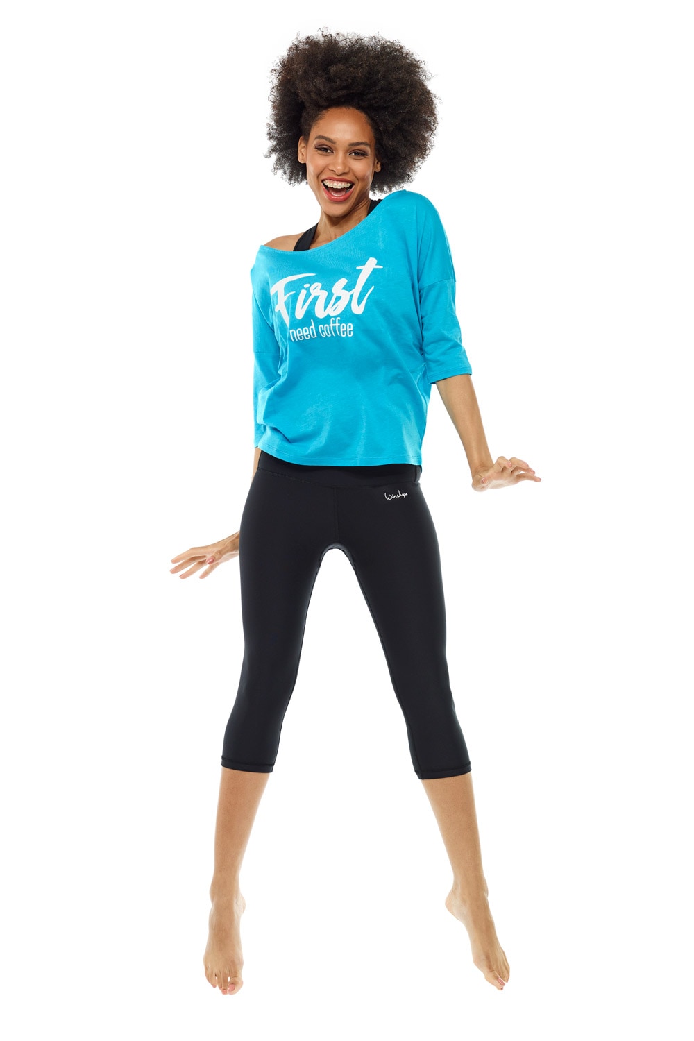 Winshape Leggings »Functional Power HWL202«, Waist BAUR kaufen für | 3/4-Tights Bauch-Weg-Effekt mit High Shape