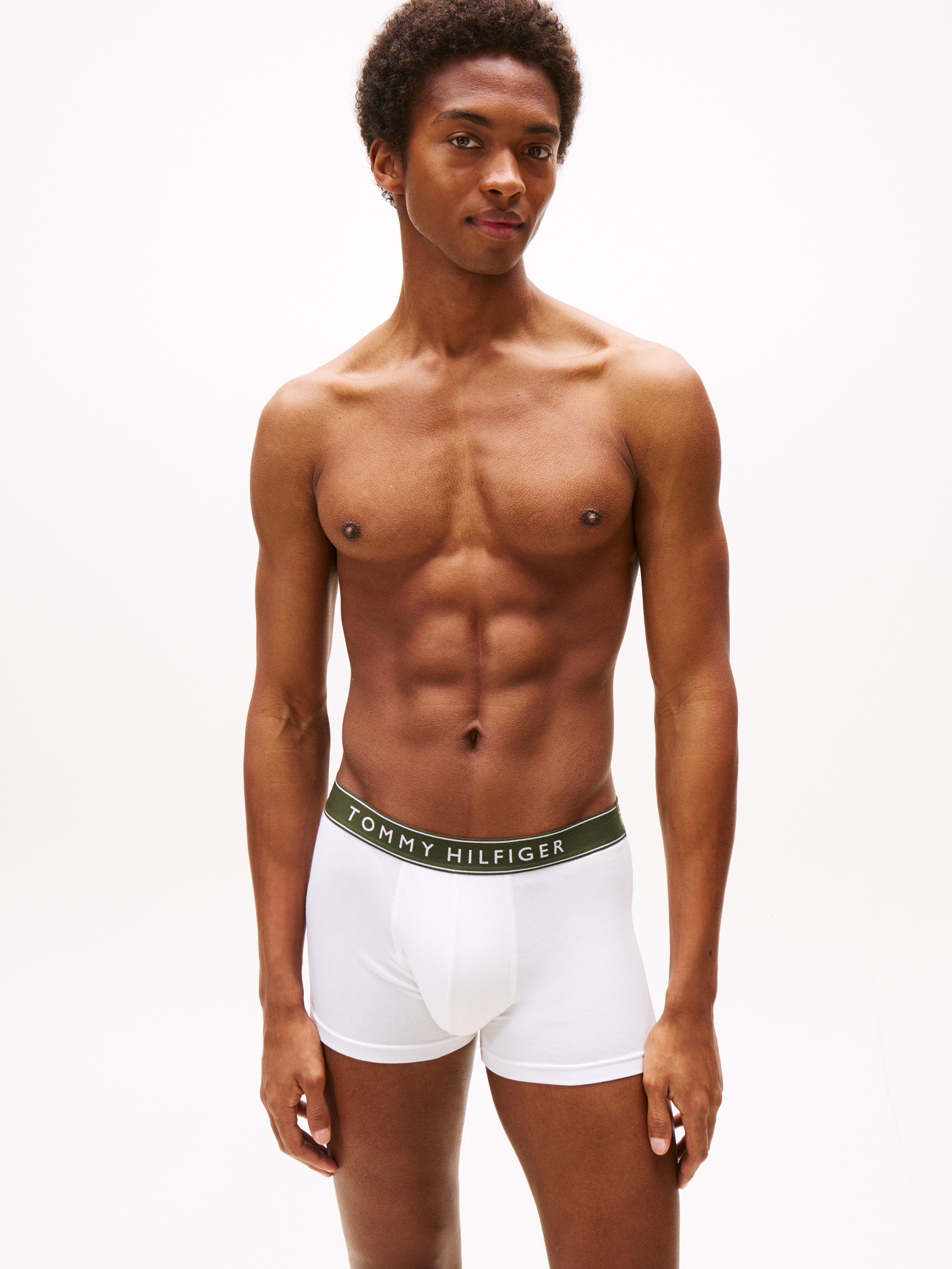 Tommy Hilfiger Underwear Trunk »3P TRUNK DTM«, (Packung, 3 St., 3er), mit Logobund