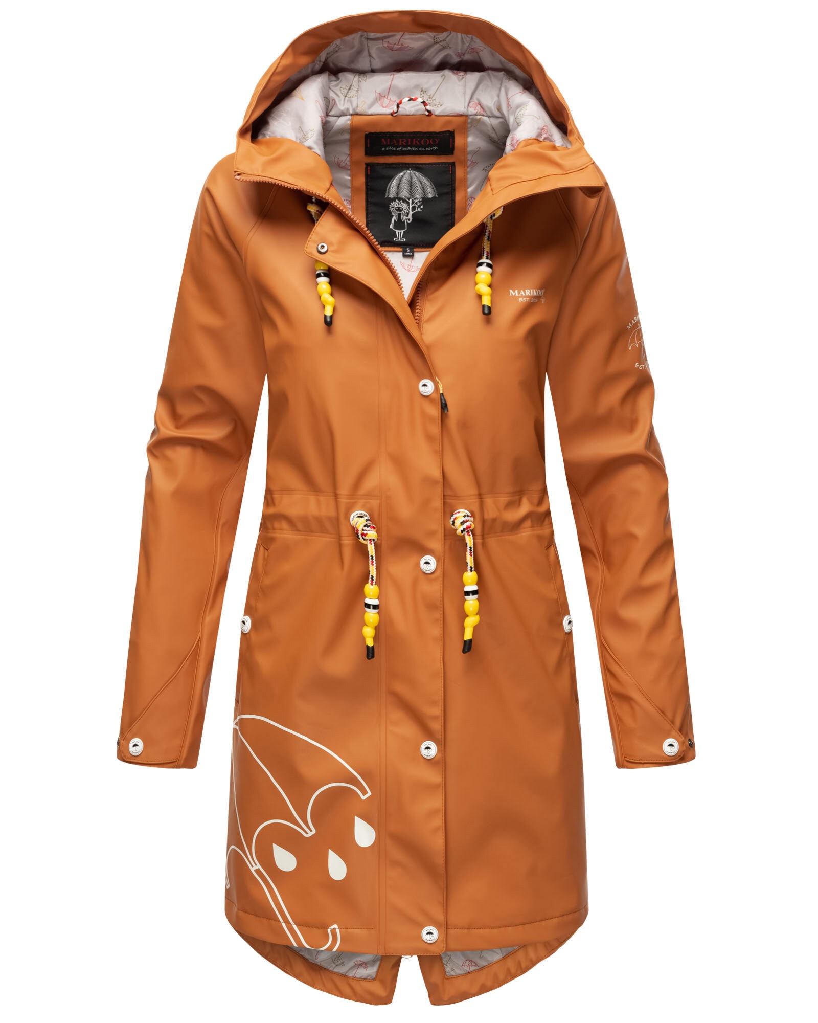 Marikoo Outdoorjacke "Dancing Umbrella", mit einer großen Kapuze günstig online kaufen