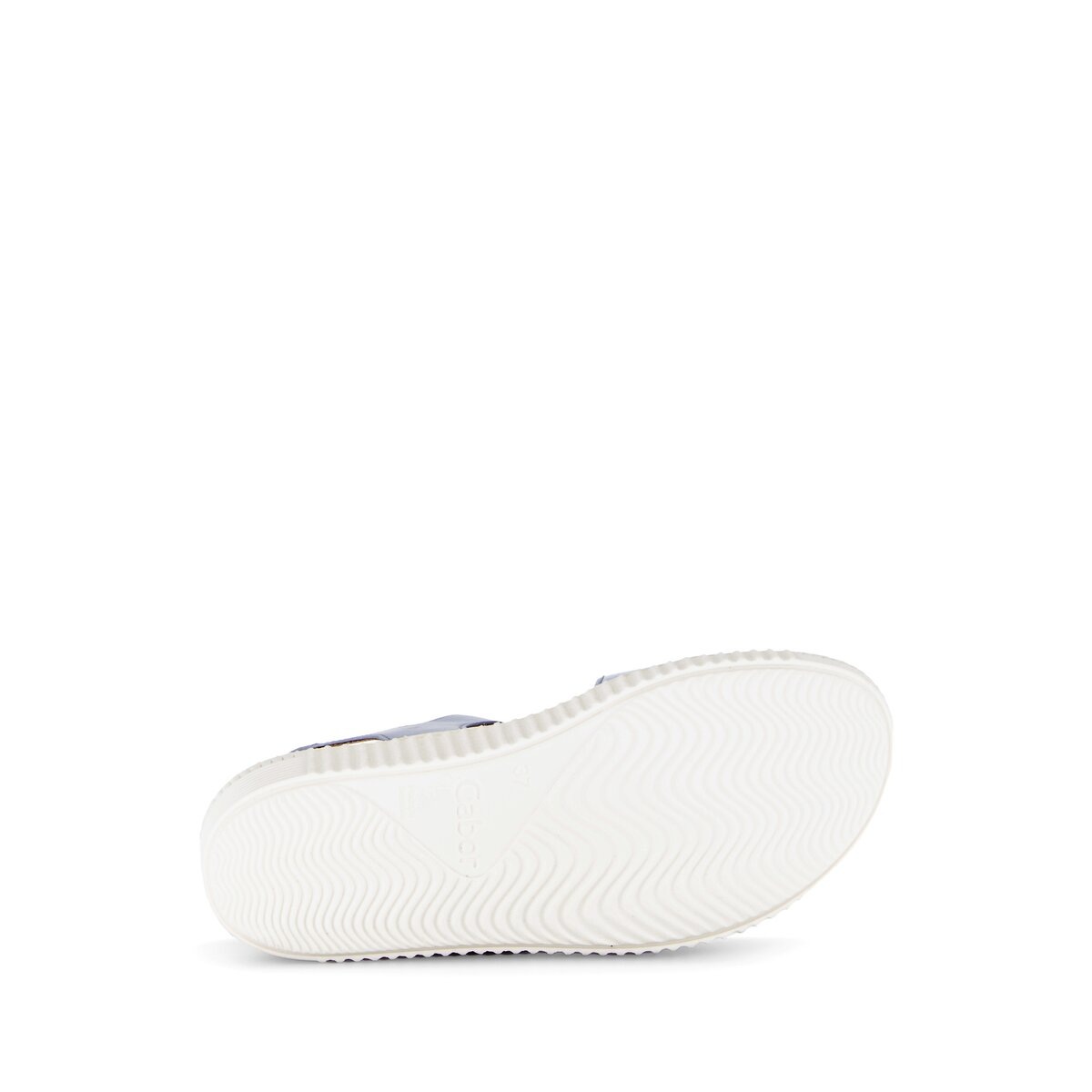 Plateausandaletten GABOR "Plateau Sandale", Damen, Gr. 38, blau, Schuhe 6