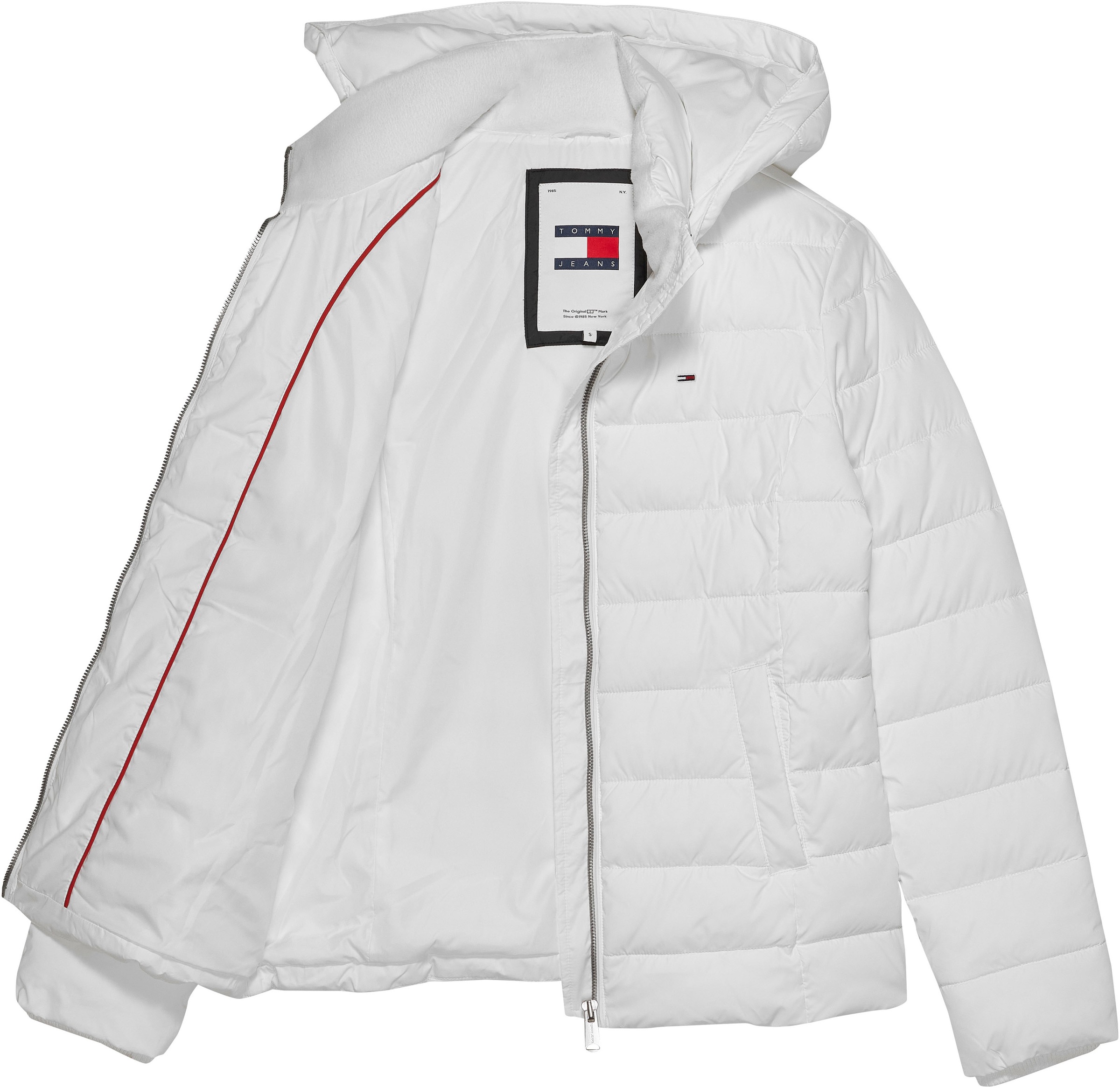 Tommy Jeans Steppjacke »TJW BASIC HOODED JACKET«, mit Kapuze, mit Kapuze