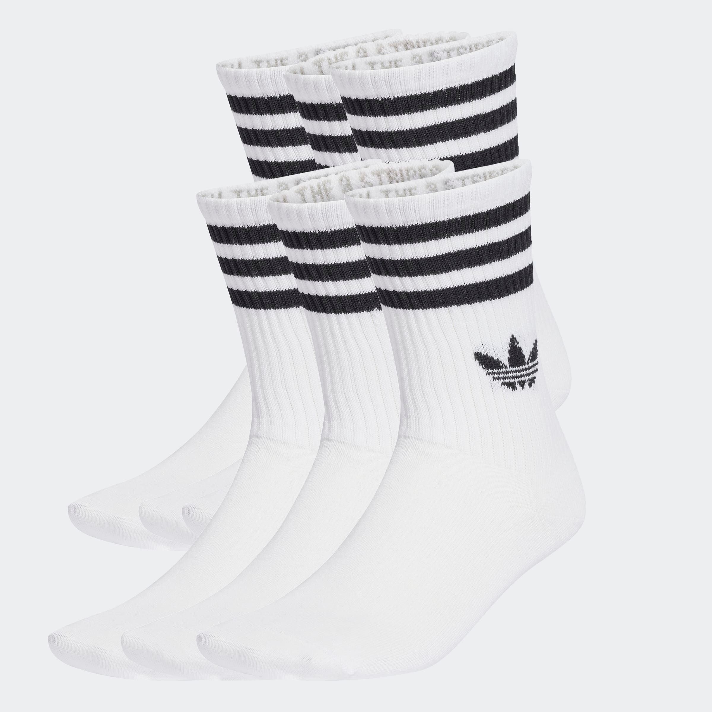 adidas Originals Sportsocken "3-STREIFEN CREW, 6 PAAR" 6 Paar tlg. für Erwa günstig online kaufen