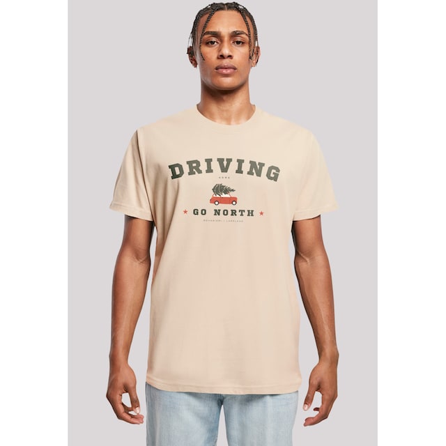 F4NT4STIC T-Shirt »Driving Home Weihnachten«, Weihnachten, Geschenk, Logo ▷  bestellen | BAUR