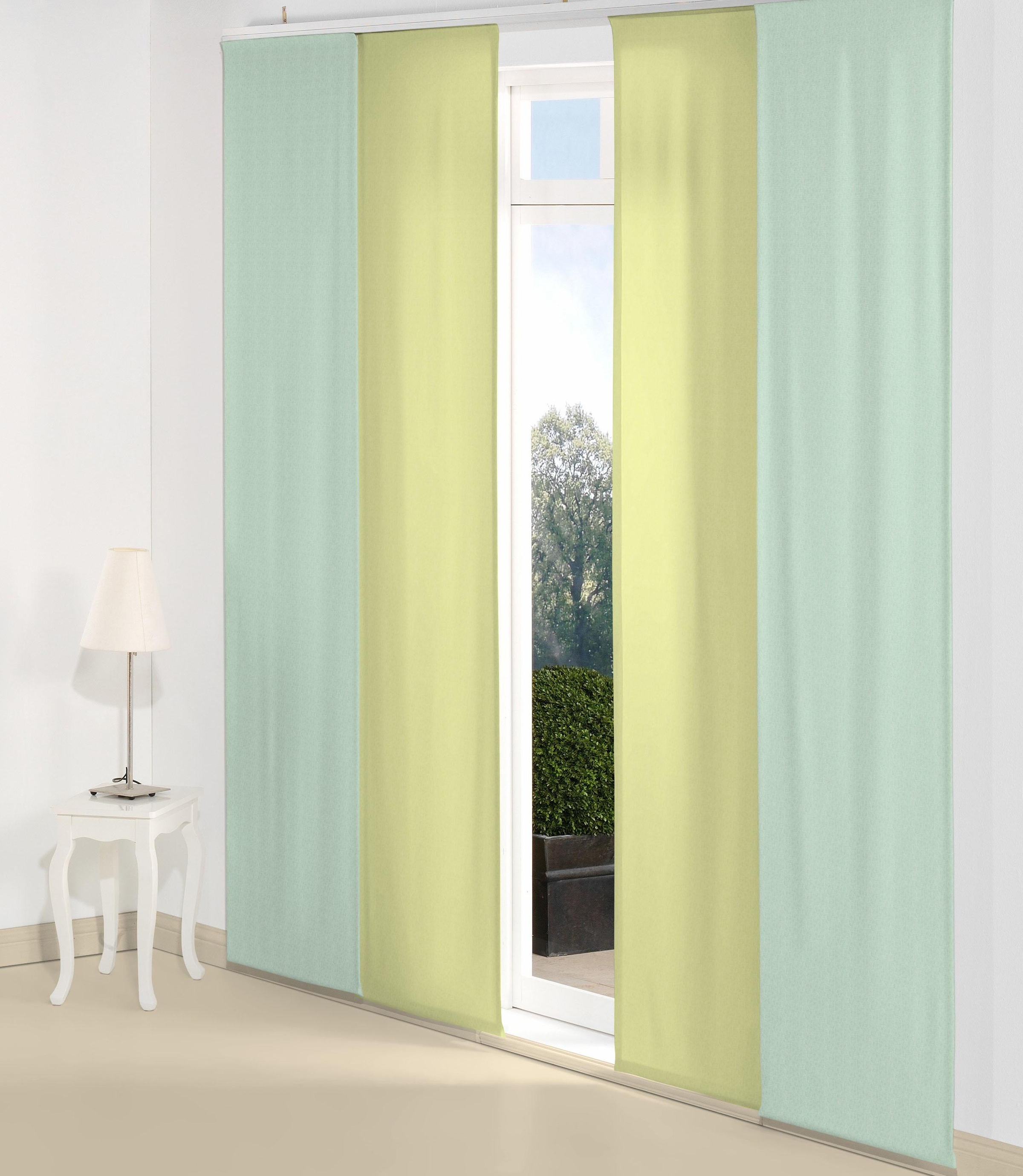 Wirth Schiebegardine "Sunday" Paneelwagen 1 Stk. tlg. Mit Zubehör günstig online kaufen