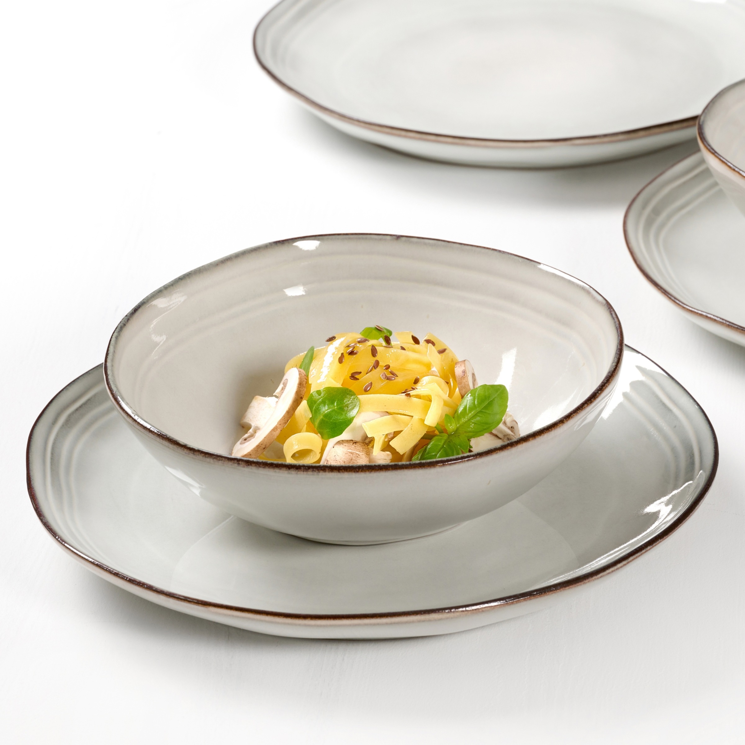 Ritzenhoff & Breker Tafelservice "Kendra" Teller Set, aus Steingut für 4 Pe günstig online kaufen