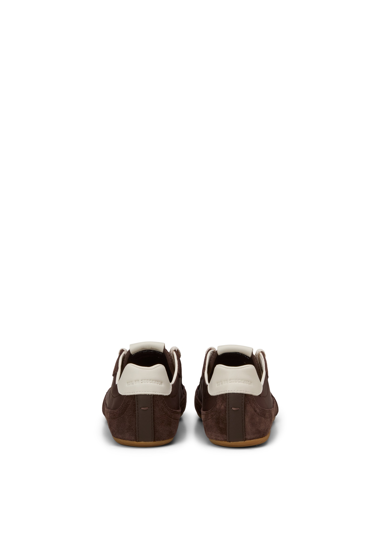Sneaker MARC O'POLO "aus leichtem Material-Mix", Herren, Gr. 37, burnt coffee, Obermaterial: 90% Leder (Rind), 10% Polyamid, unifarben, Schuhe Sneaker 3