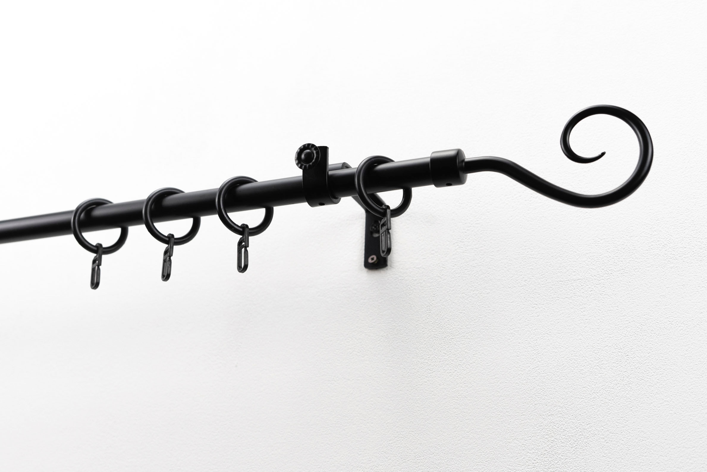 GARESA Gardinenstange "Clara" Ø 16 mm 1 läufig-läufig Wunschmaßlänge Vorhan günstig online kaufen