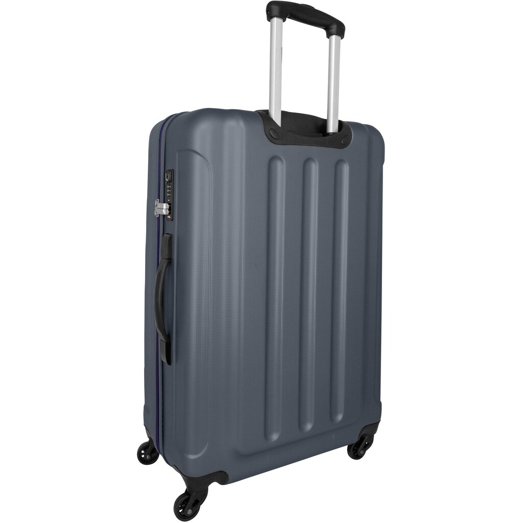 F23™ Hartschalen-Trolley »Wave 3.0, 78 cm, stahlblau«, 4 Rollen