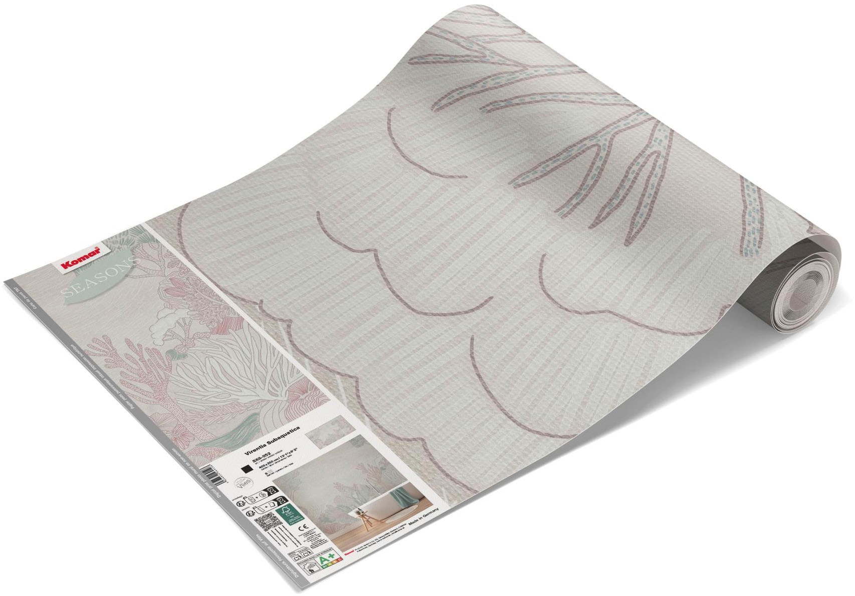 Komar Fototapete »Vlies Fototapete - Virentia Subaquatica - Größe 400 x 250 cm« Motiv | bedruckt glatt