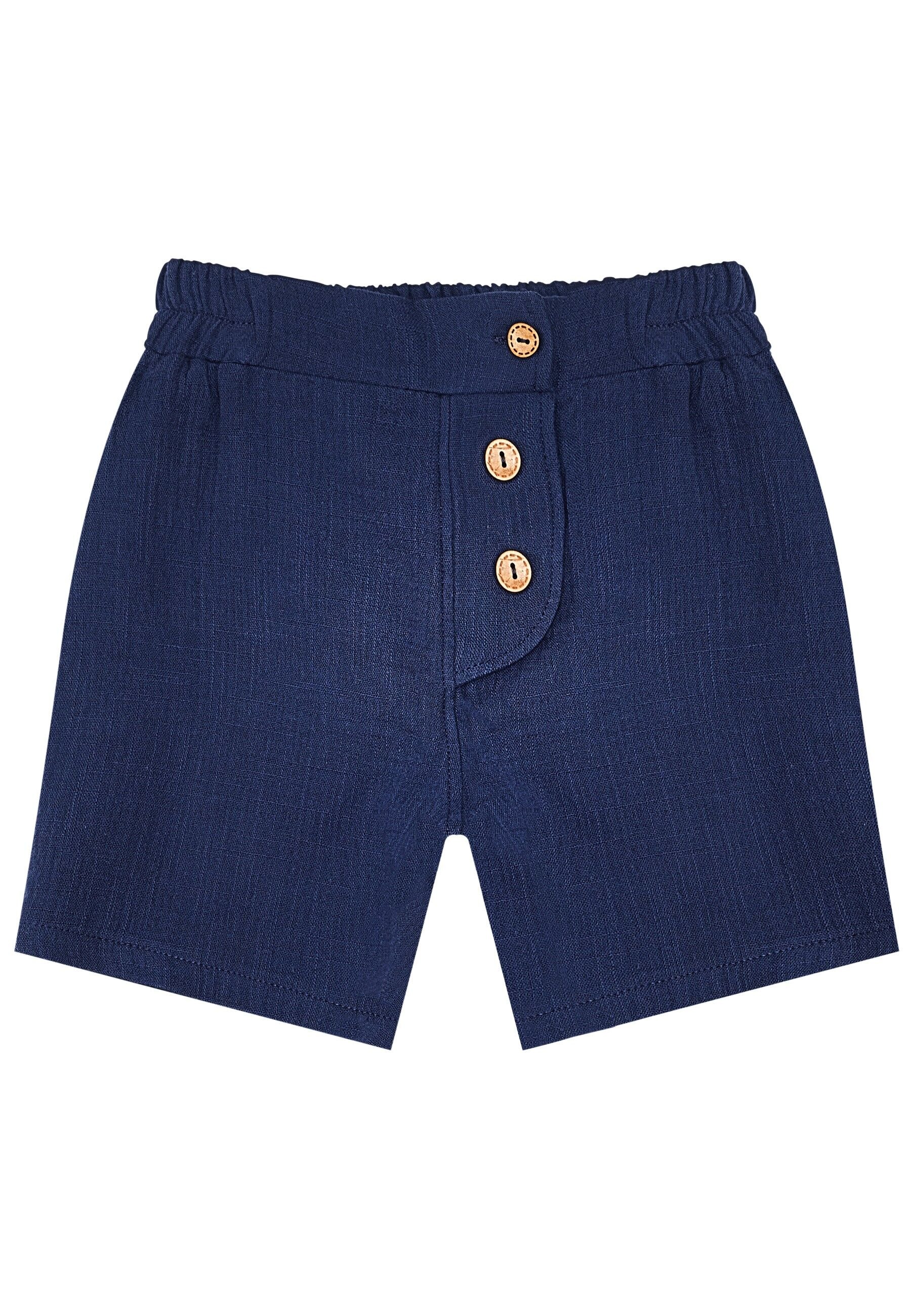 Denokids Hausanzug »Handsome Muslin«, (2 tlg.), mit Mandarin-Kragen