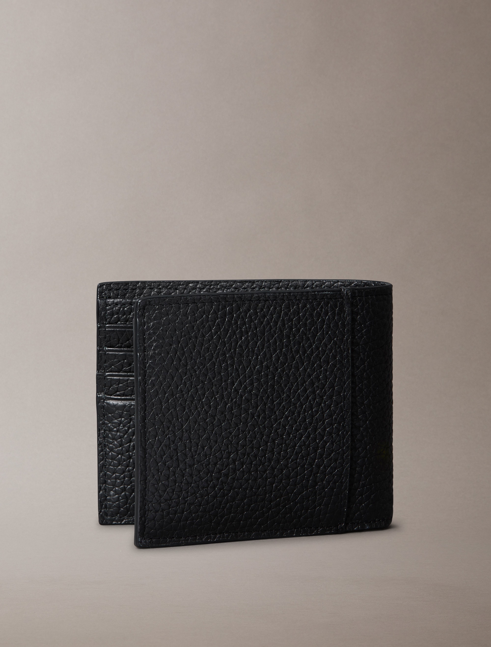 Calvin Klein Geldbörse »FOIL EMBOSS EW BILLFOLD W COIN«, Herren Geldbeutel, Portemonnaie mit Logoschriftzug