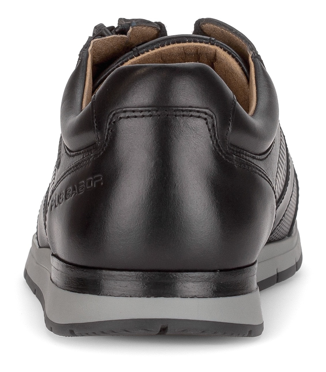 Pius Gabor Sneaker, Freizeitschuh, Schnürer, Halbschuh mit Logoprägung, Weite G (=weit)