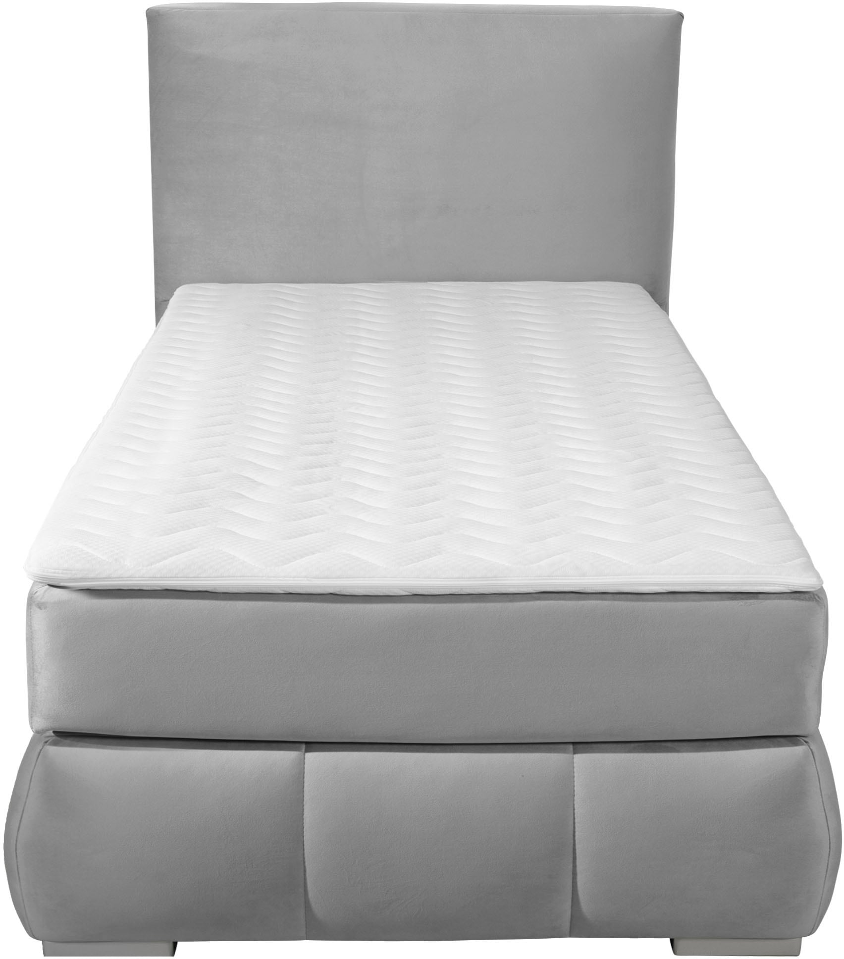 Guido Maria Kretschmer Home&Living Boxspringbett »Wehma«, inkl. Topper in 3 verschiedenen Matratzen, auch in Samtstoff