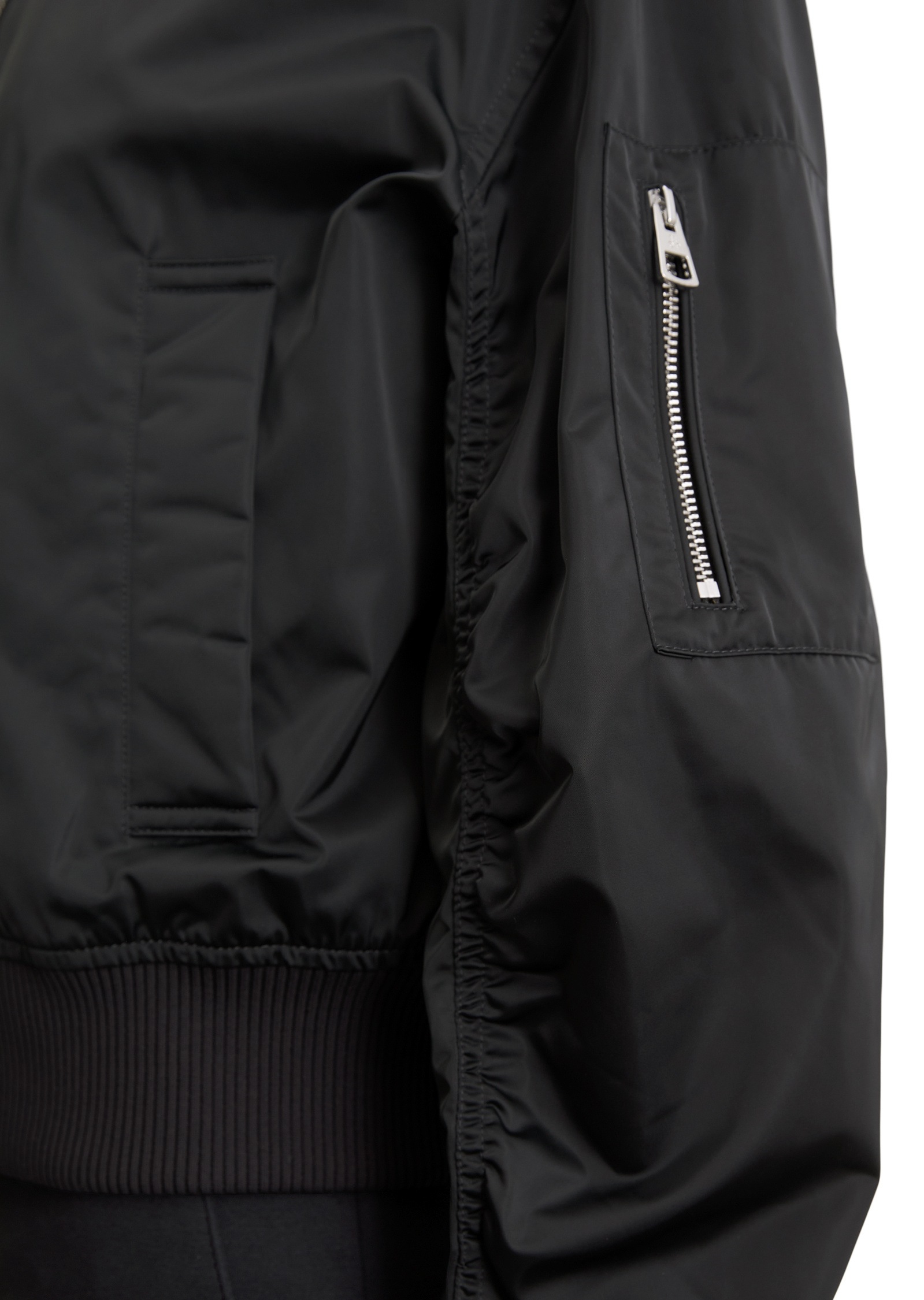 Marc O'Polo Outdoorjacke »aus recyceltem Shiny-Polyester-Twill«, ohne Kapuze