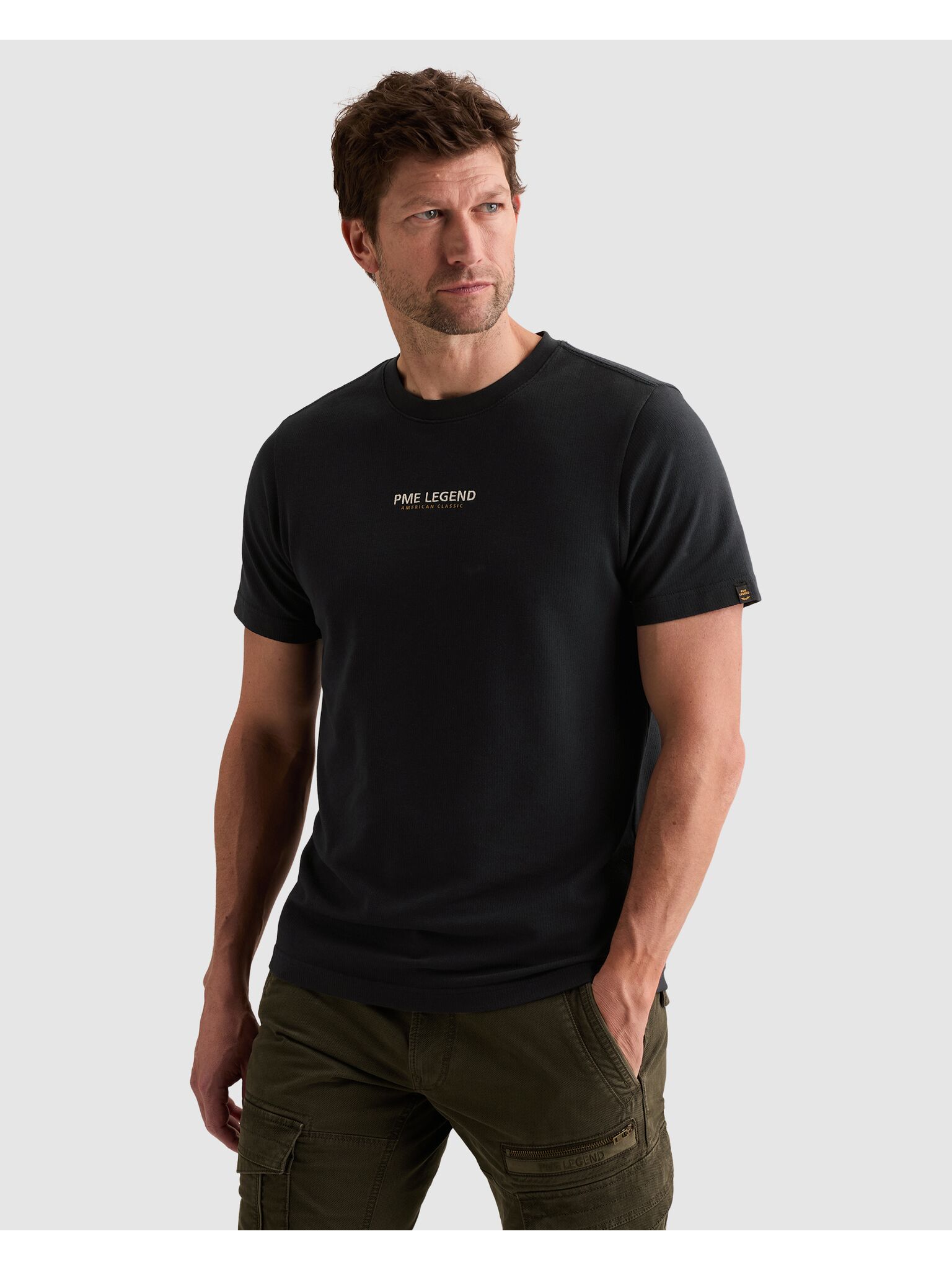 PME LEGEND Jersey-Material mit Waffel- Struktur