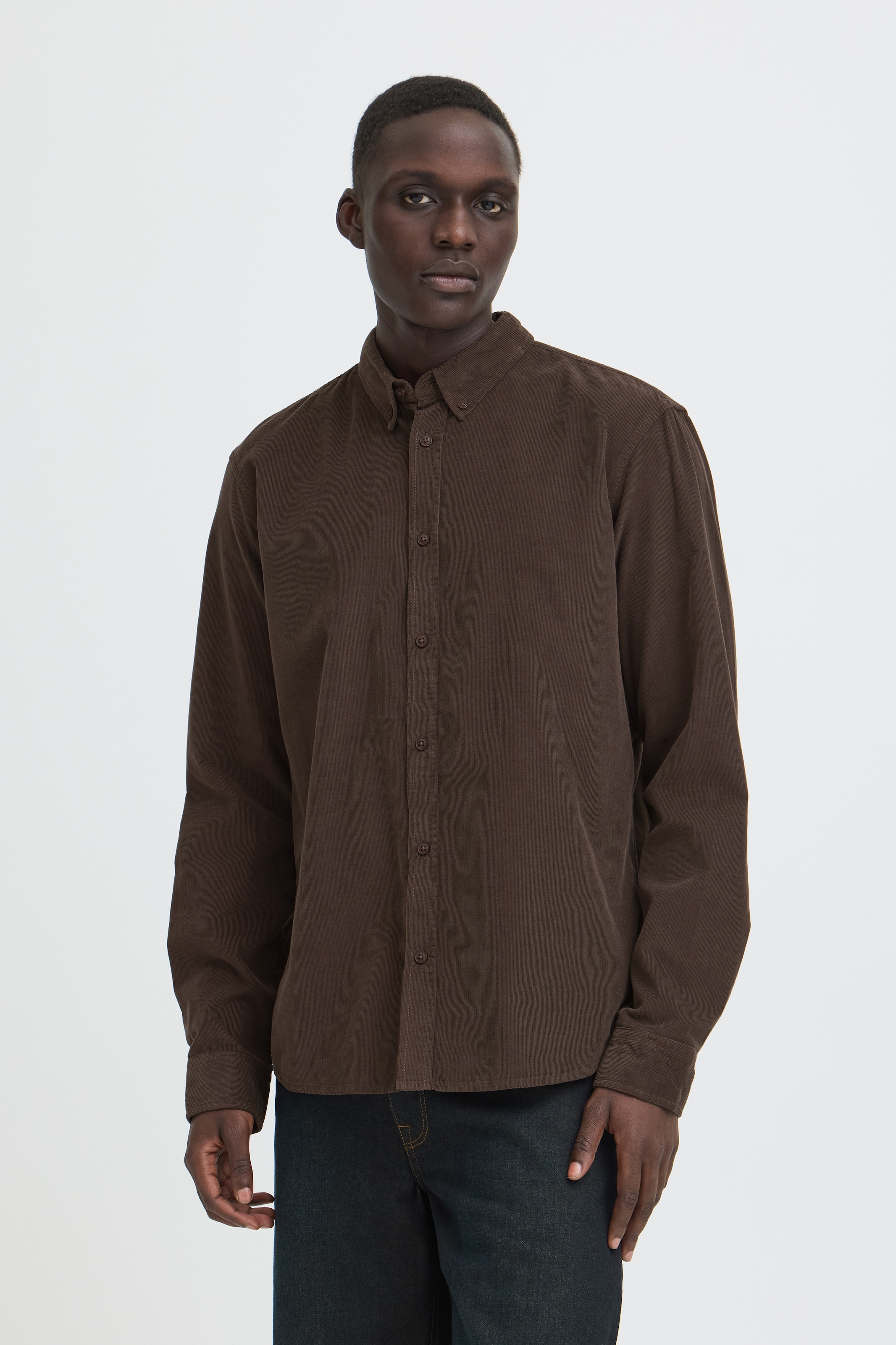 Blend Langarmhemd "BHBEKIR SHIRT" Baumwolle, regular fit