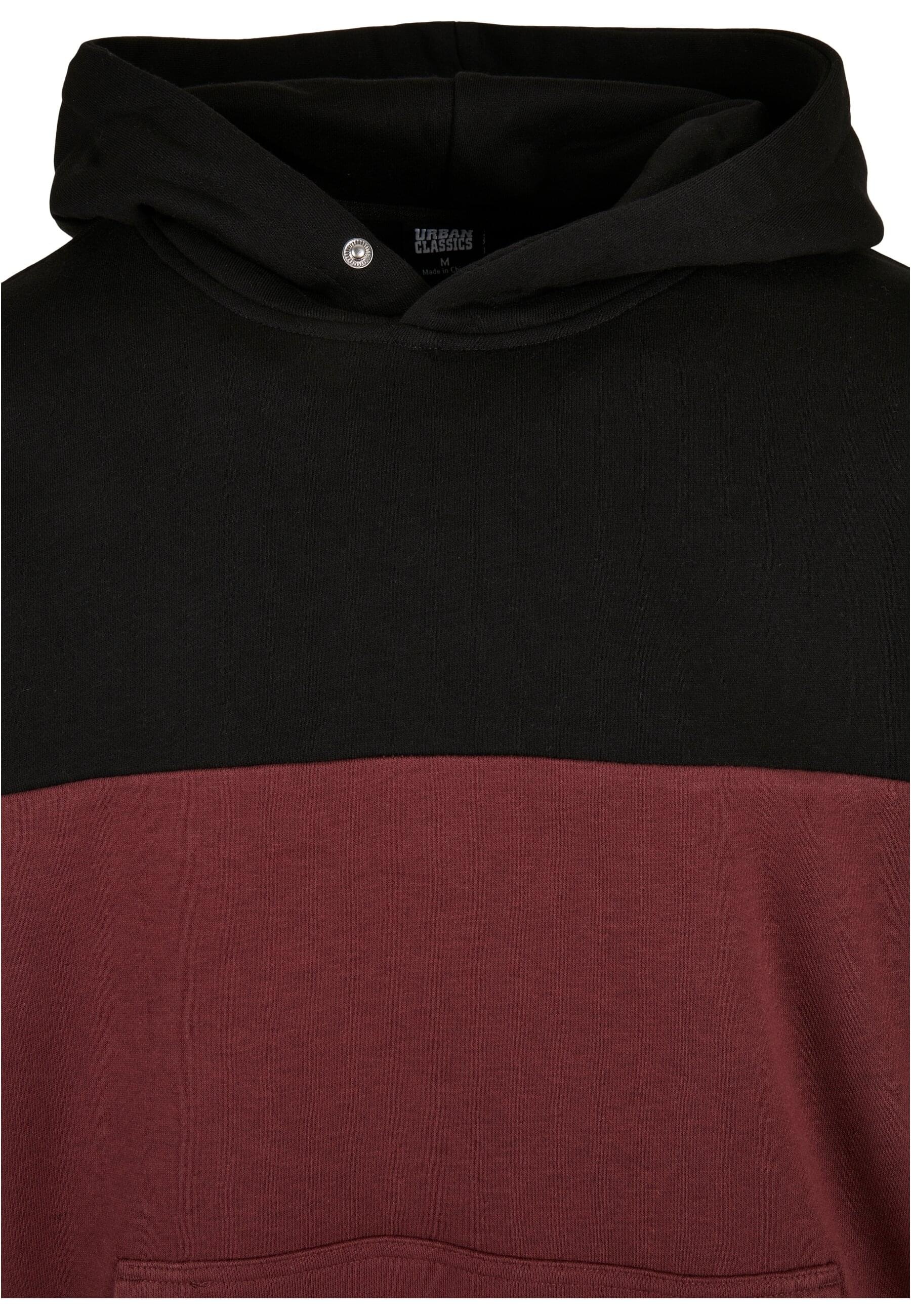 URBAN CLASSICS Sweatshirt »Urban Classics Herren Upper Block Hoody«, (1 tlg.)