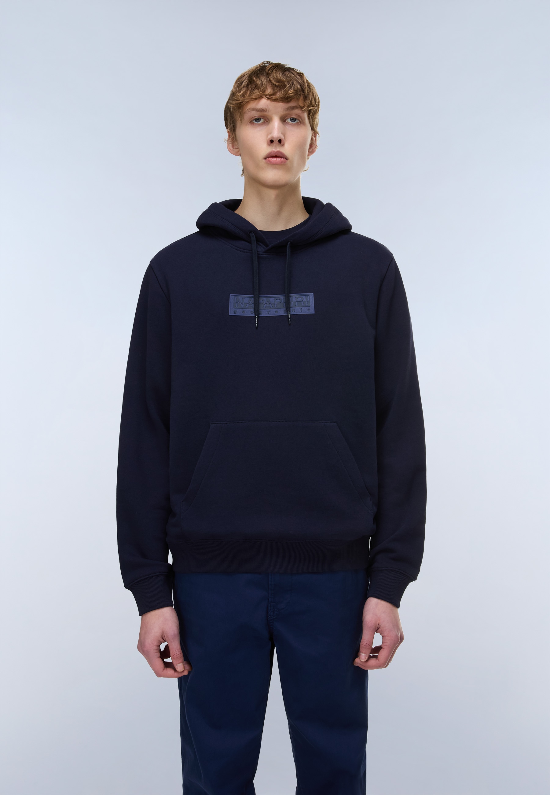 Napapijri Kapuzensweatshirt, mit Kordel am Verschluss, in normaler Länge