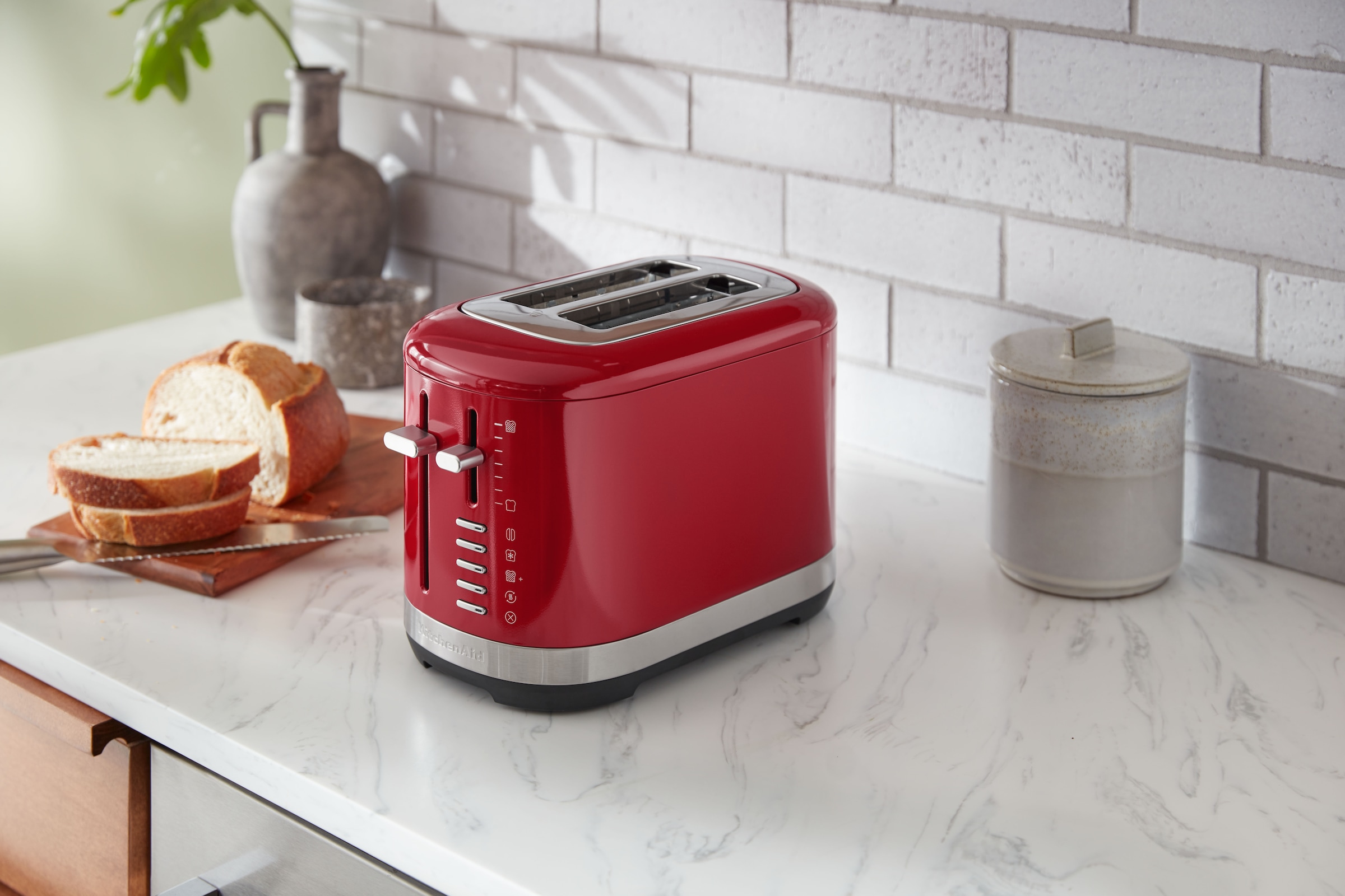 KitchenAid Toaster »5KMT2109EAC empire red«, 2 Schlitze, 980 W