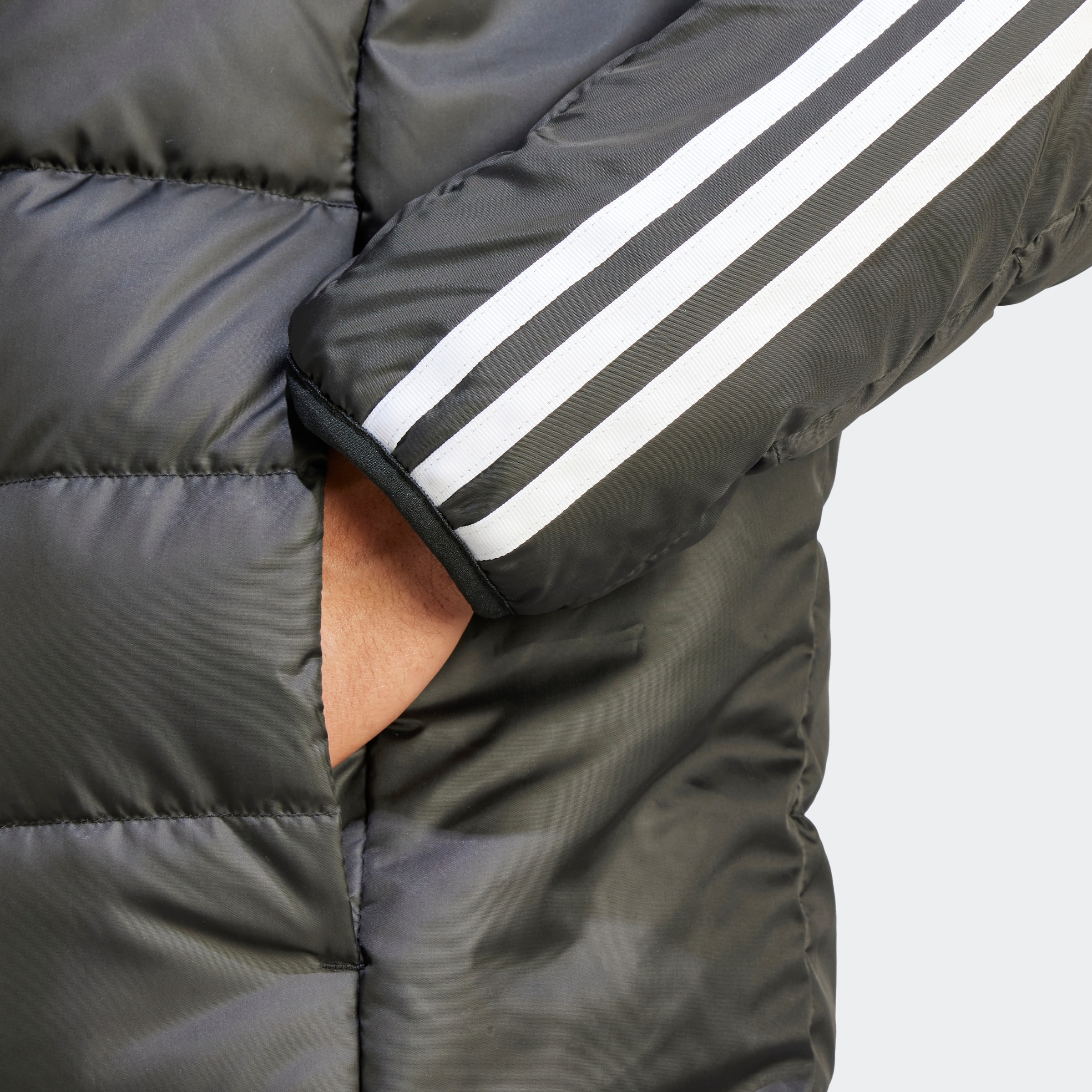 adidas Sportswear Steppmantel »ESS 3S L D H PA«, (1 tlg.)