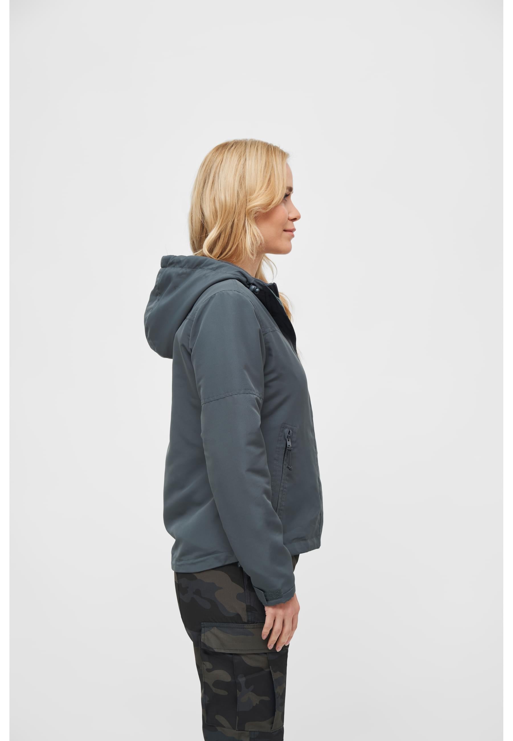 Brandit Allwetterjacke »Brandit Damen Ladies Windbreaker Frontzip«, (1 St.), mit Kapuze