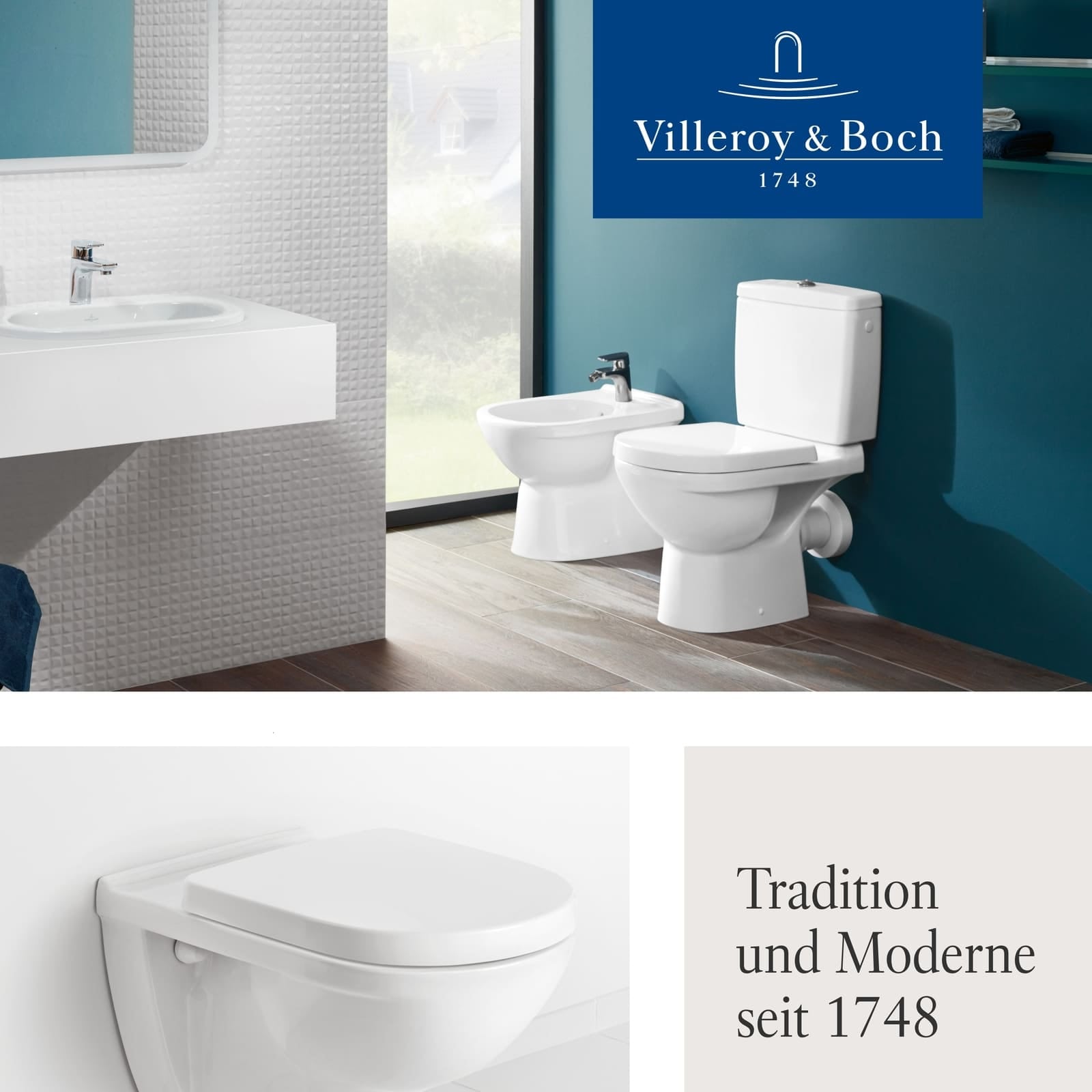 Villeroy & Boch WC-Sitz »WC-Sitz O.novo 423 x 368 x 51 mm weiß« 1 Stk. tlg. Kein SoftClose, Kein QuickRelease