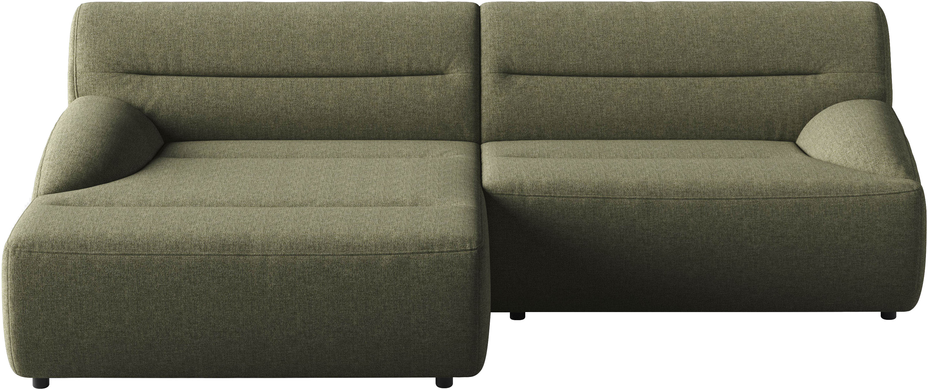 sit&more Ecksofa "Scrabble" Modernes Design in verschiedenen Stoffarten