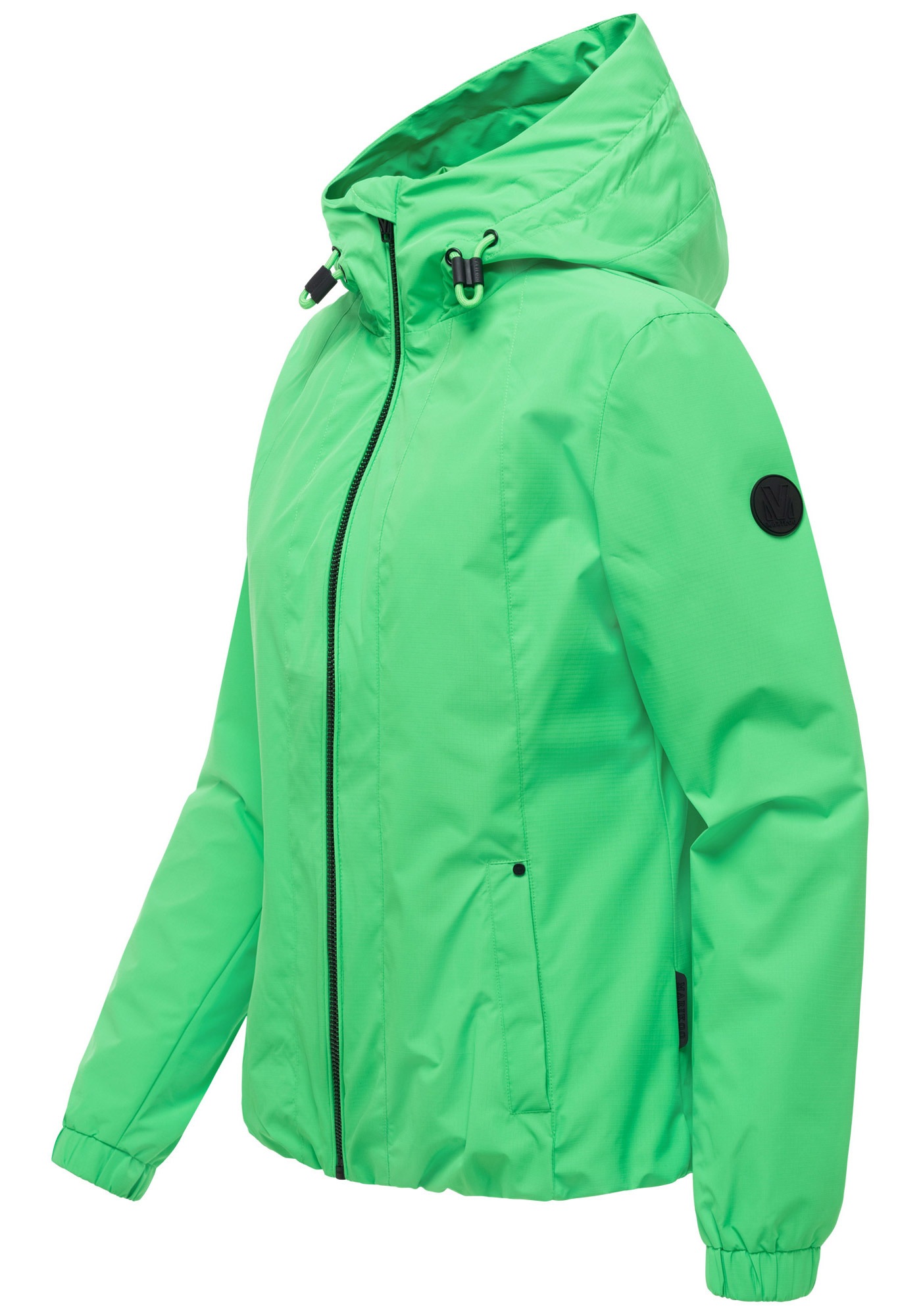 Marikoo Outdoorjacke »Yoshikoo« Sportliche Funktionsjacke mit Kapuze und hochschließendem Kragen