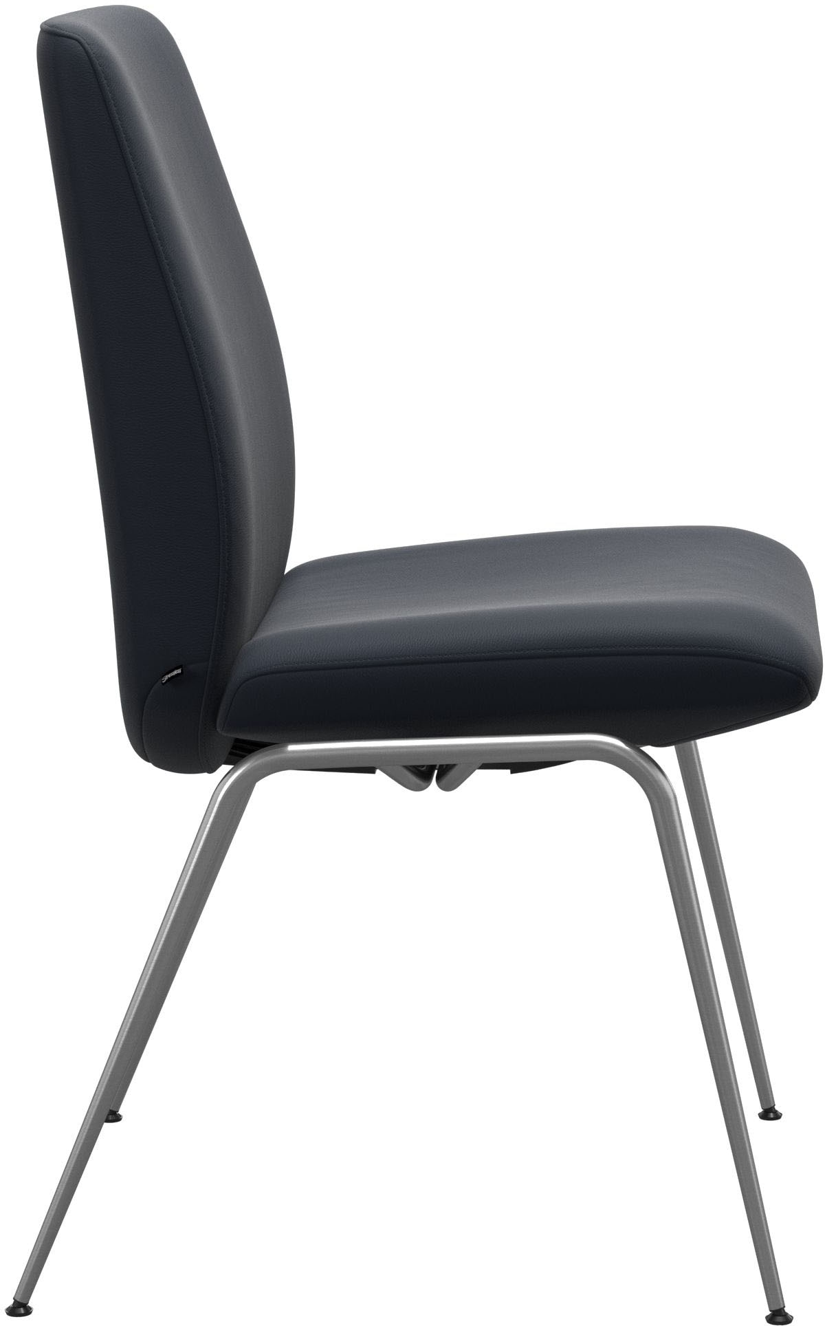 Stressless® Polsterstuhl »Laurel«, Leder PALOMA, Low Back, Größe L, mit Beinen aus Stahl in Schwarz matt