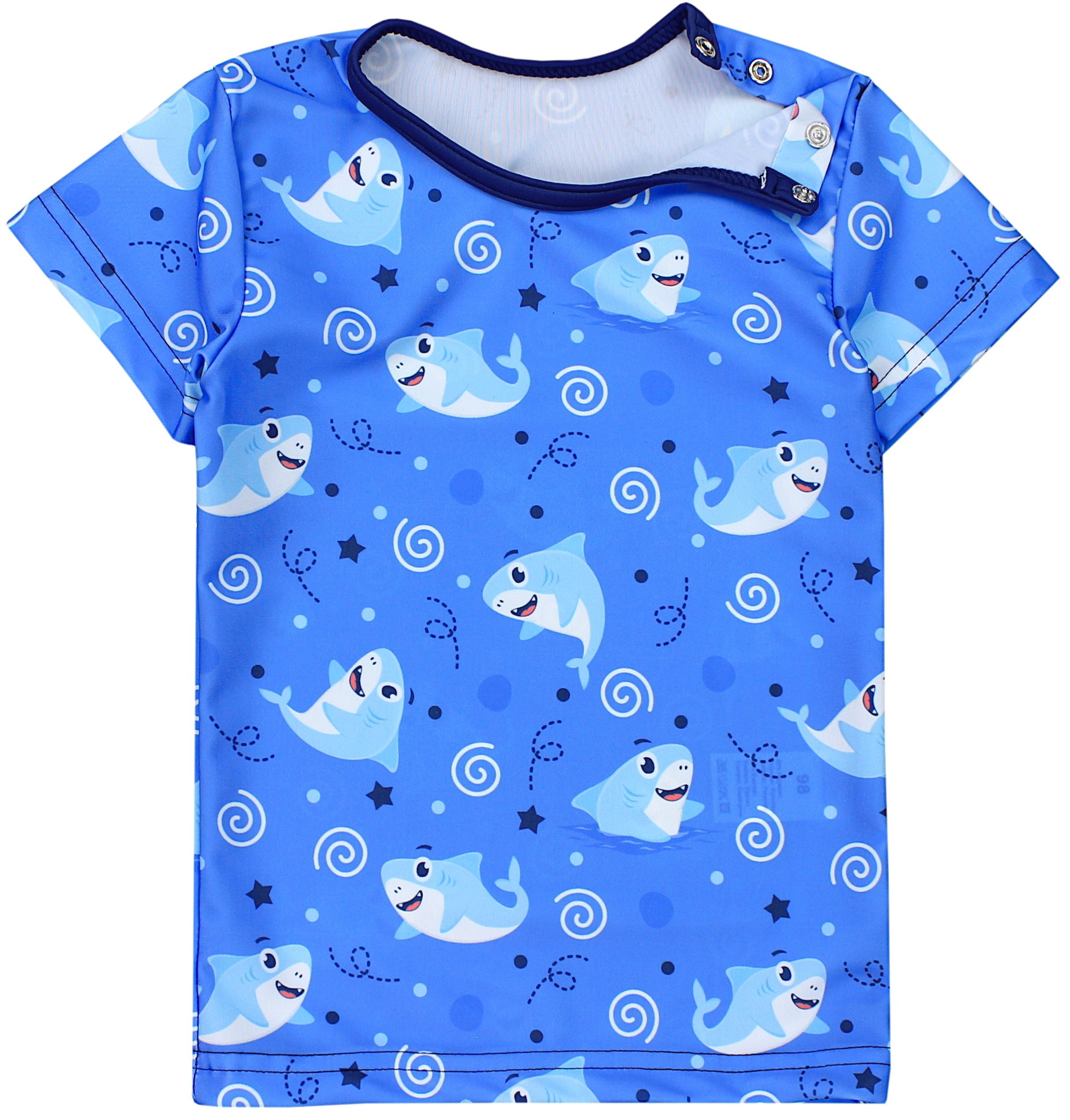 AQUARTI Badeanzug »Badehose Baby Jungen Bade-Set Zweiteiliger Badeanzug T-Shirt Hose«