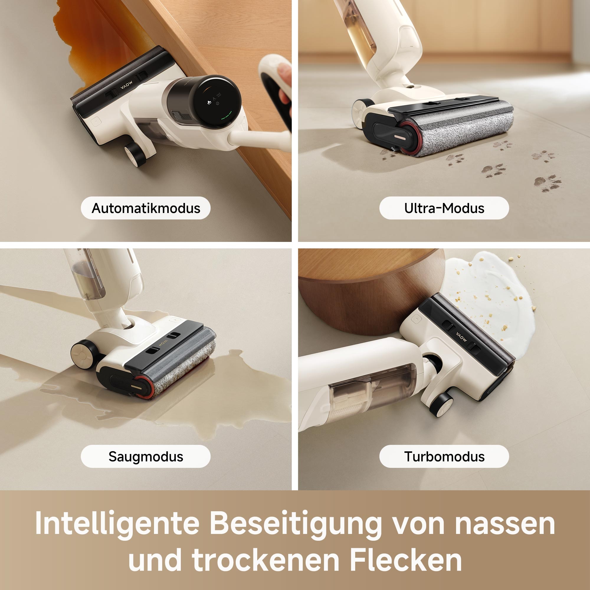 Mova Nass-Trocken-Sauger »Mova K30 Mix«, 18.000 Pa Leistung / Selbstreinigung / Umwandelbar zu Handstaubsauger