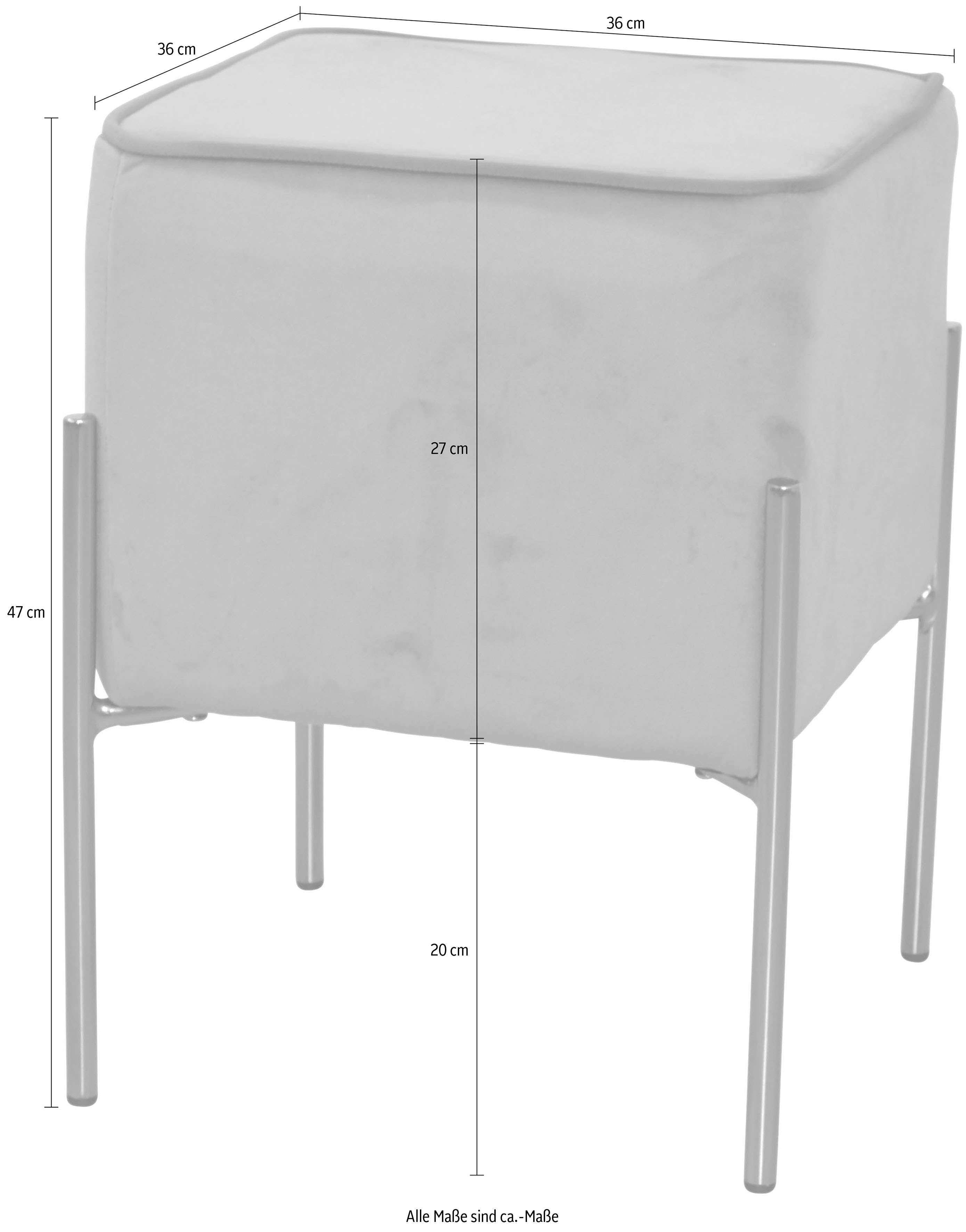 Thumbnail - INOSIGN Sitzhocker "Liano" 1 Stk. tlg.