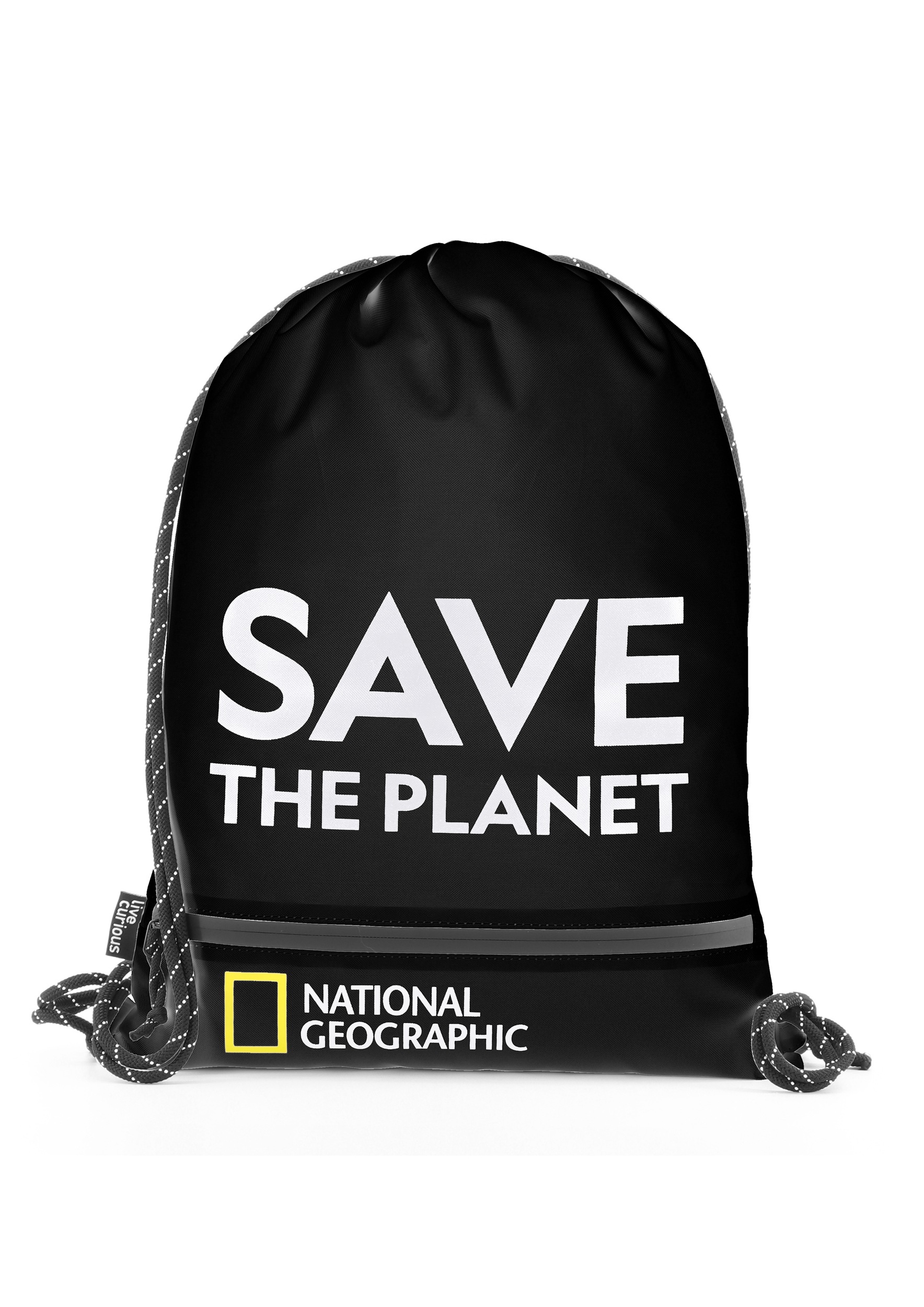 NATIONAL GEOGRAPHIC Kulturbeutel "Saturn", aus recyceltem Polyester