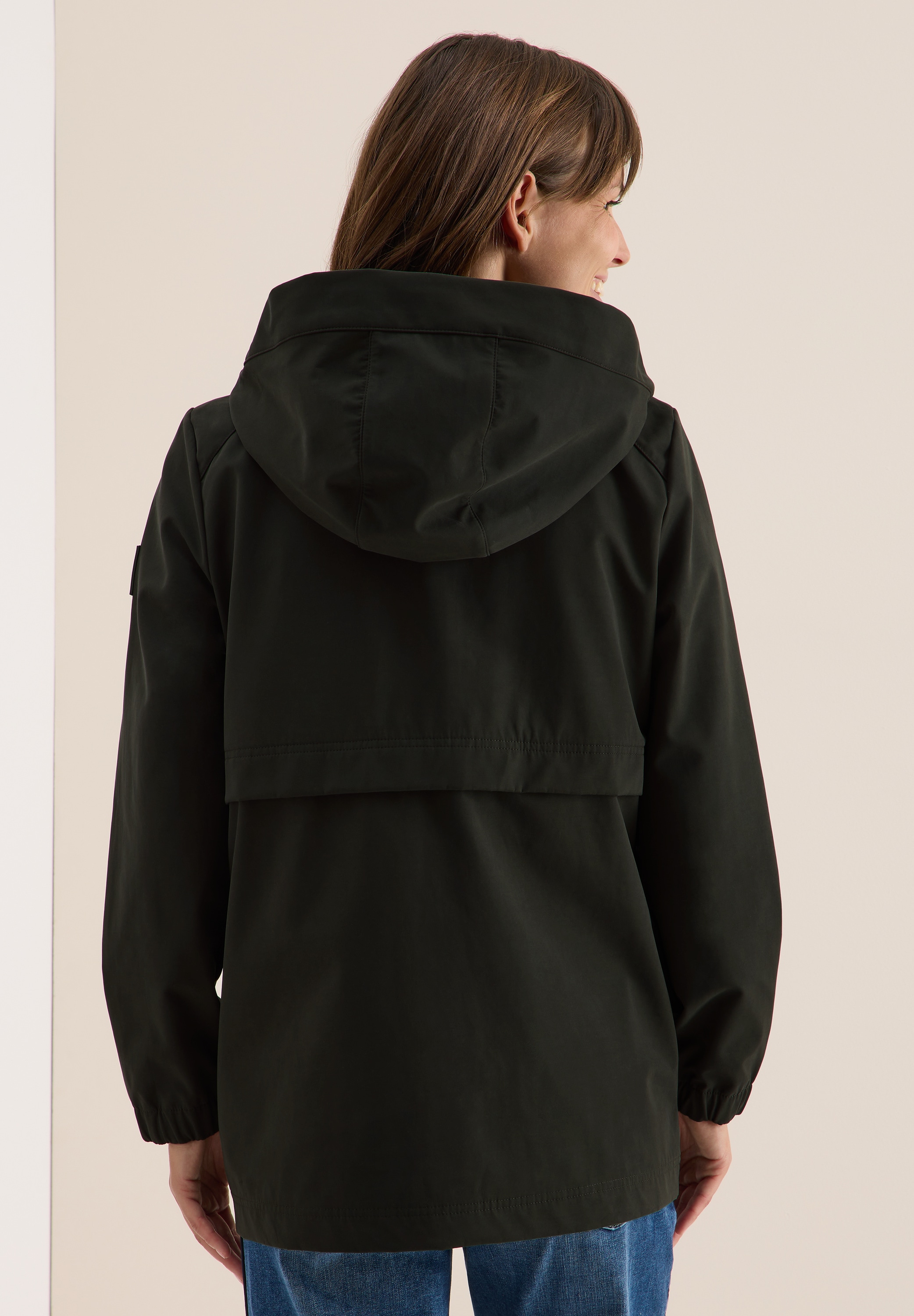 Cecil Outdoorjacke mit Kapuze mit Kapuze mit Tunnelzugband