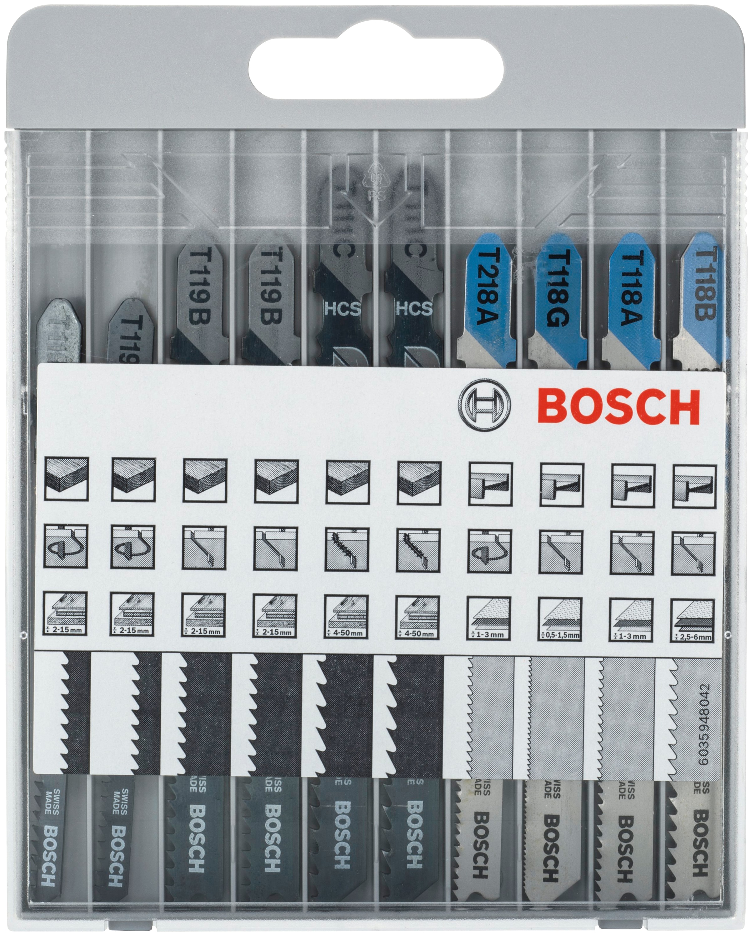 Bosch Professional Säbelsägeblatt »Basic for Metal and Wood«, (Set, 10 St.),  2x T 119BO; 2x T 119B; 2x T 111C; T 218A; T 118G; T 118A; T 118B online  kaufen | BAUR