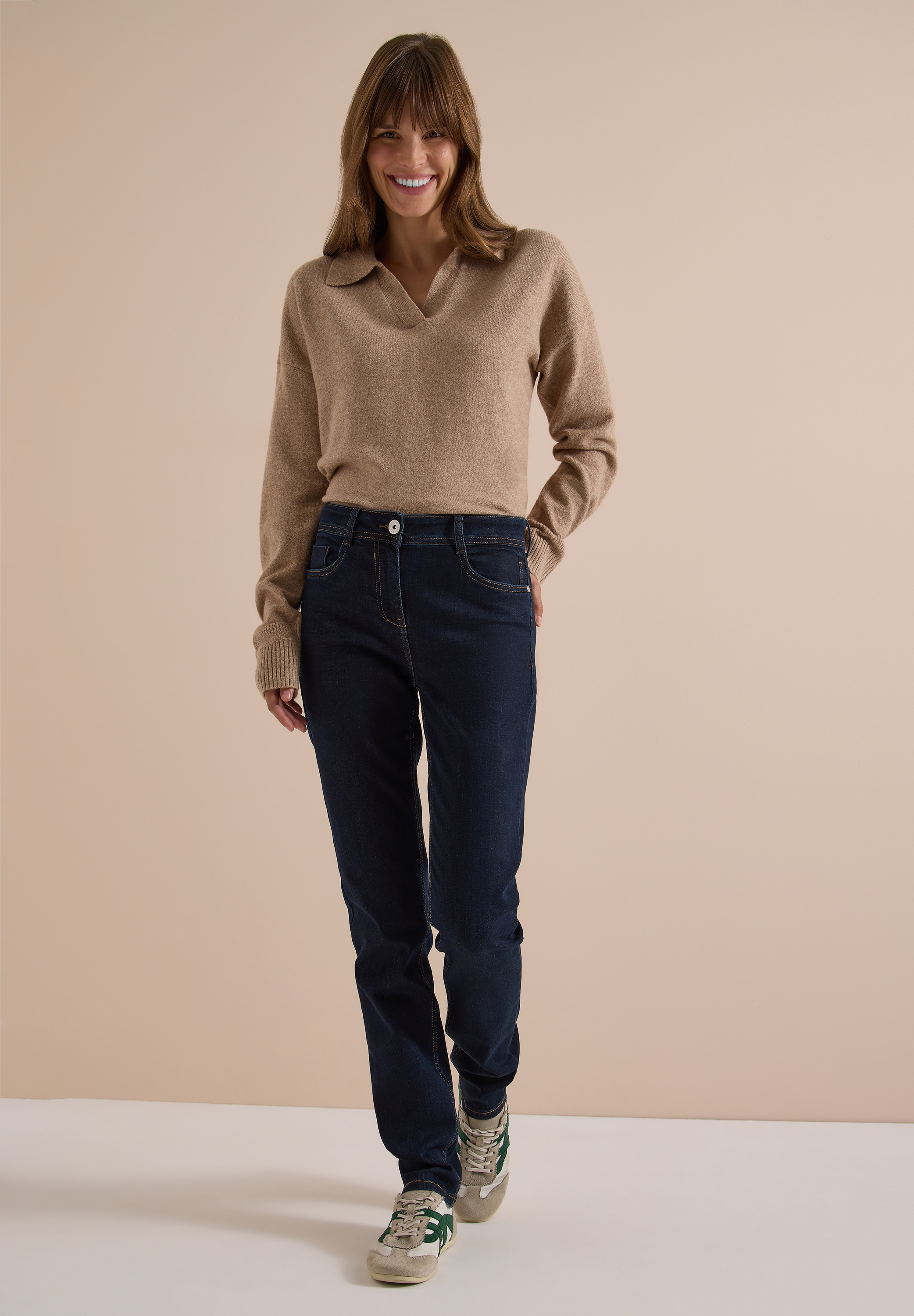 Cecil Slim-fit-Jeans 5-Pocket-Style