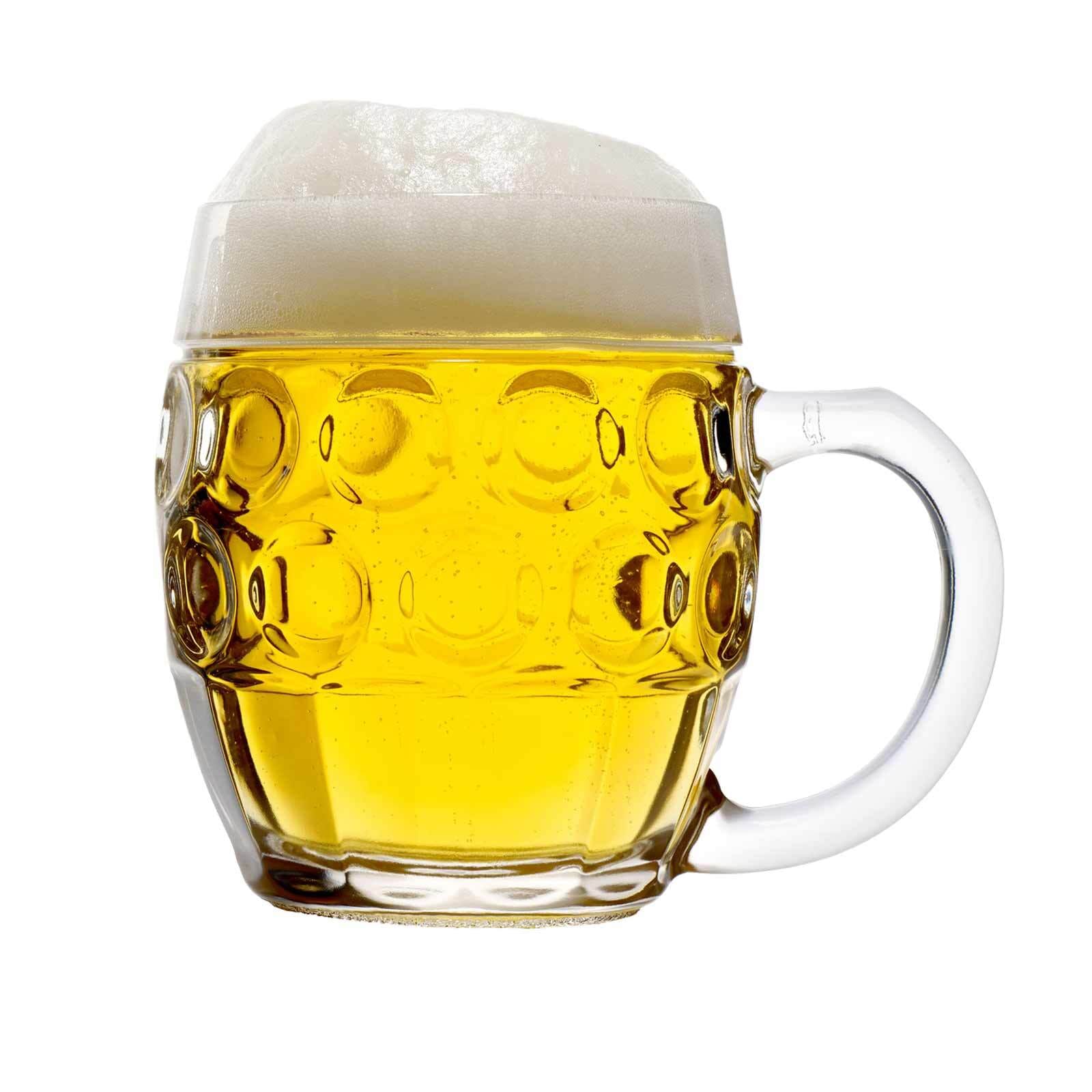 Stölzle Bierkrug »Bierkrüge Tübinger 400 ml 6er Set transparent«