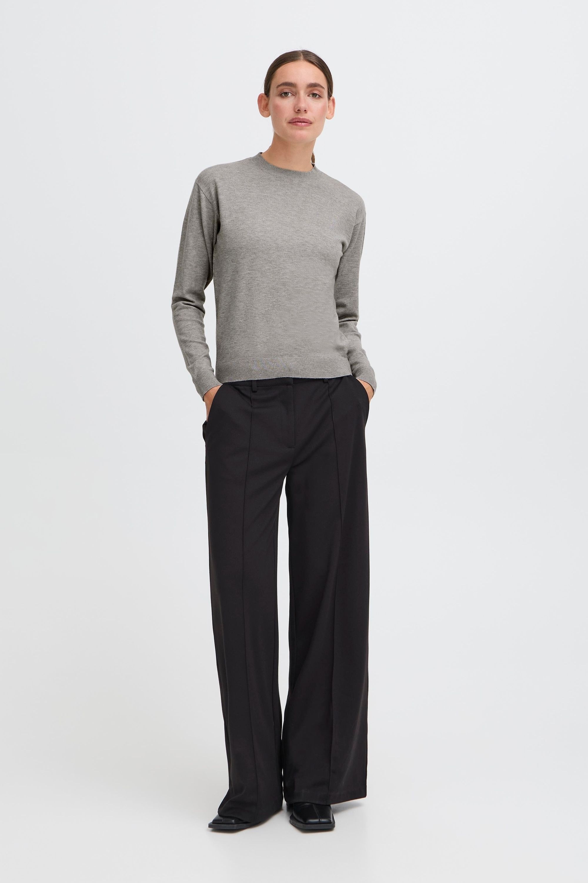 OXMO Strickfleece-Pullover »Strickpullover OXISCANNY LS«