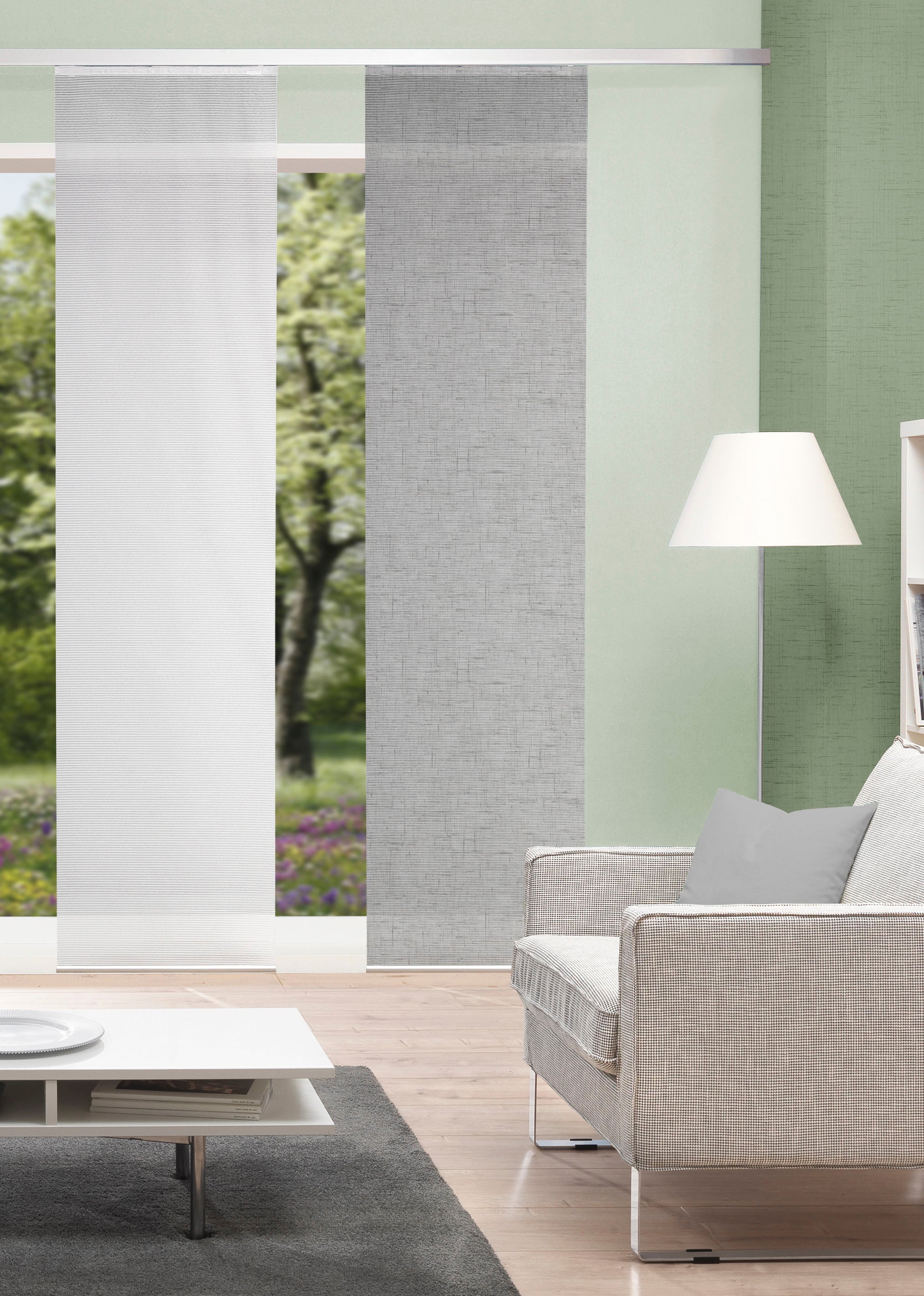 Vision S Schiebegardine "PIVE" Paneelwagen 1 Stk. tlg. Schiebevorhang digit günstig online kaufen