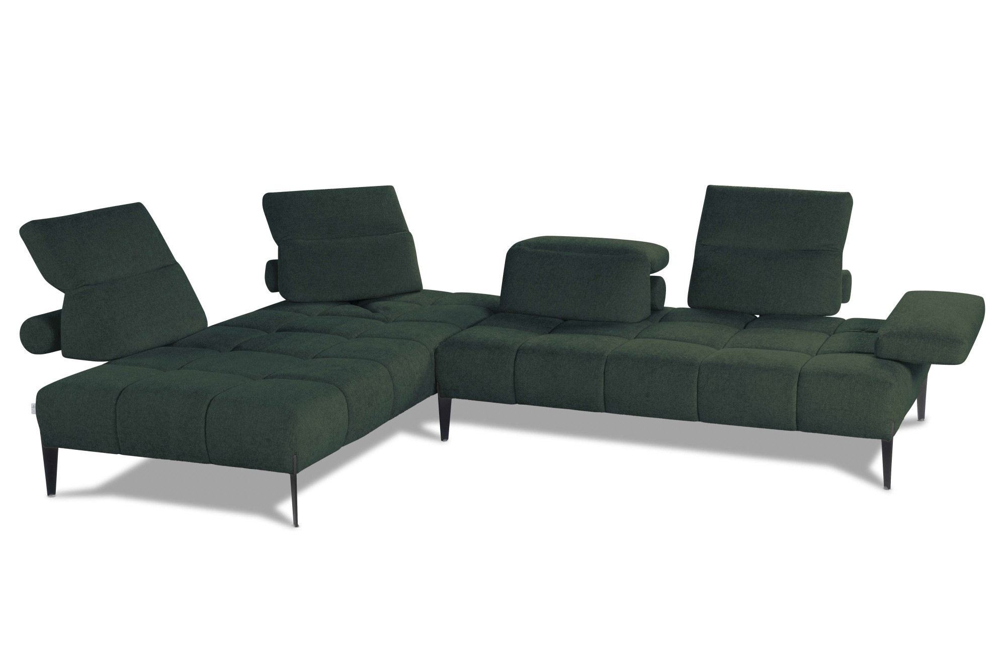 CALIA ITALIA Ecksofa "Skyline, Made in Italy, Design-Sofa, L-Form, mit Sitz günstig online kaufen