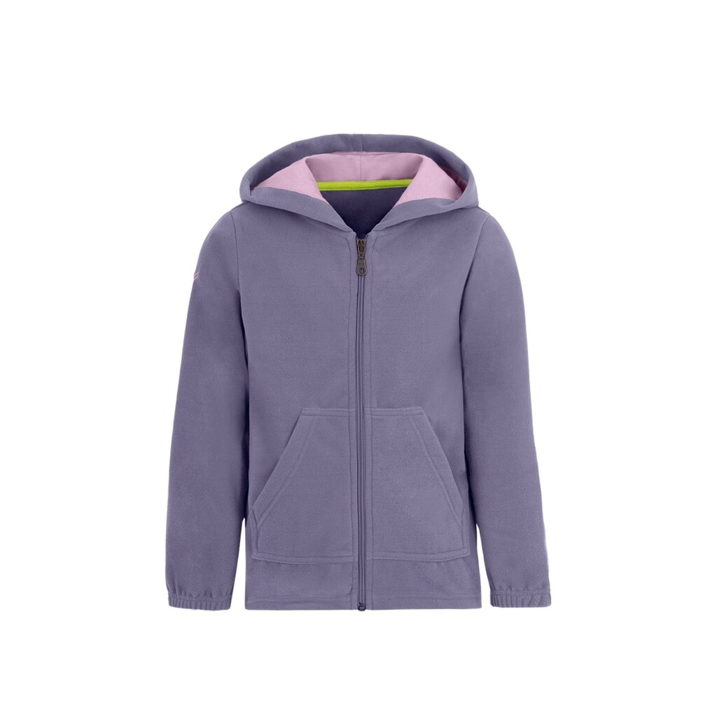 Trigema Sweatjacke »TRIGEMA Fleece-Jacke mit Kapuze«, (1 tlg.)