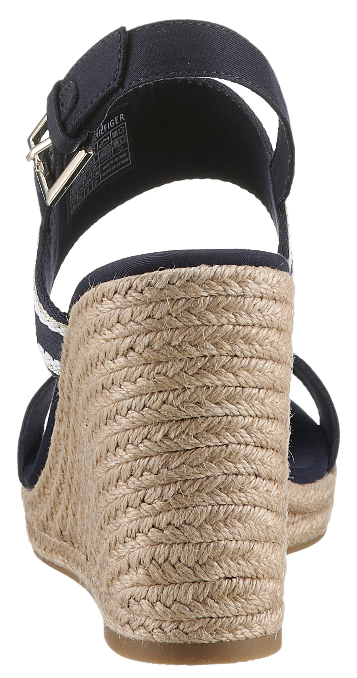 Tommy Hilfiger Keilsandalette "WEBBING HIGH WEDGE SANDAL", Sommerschuh, San günstig online kaufen