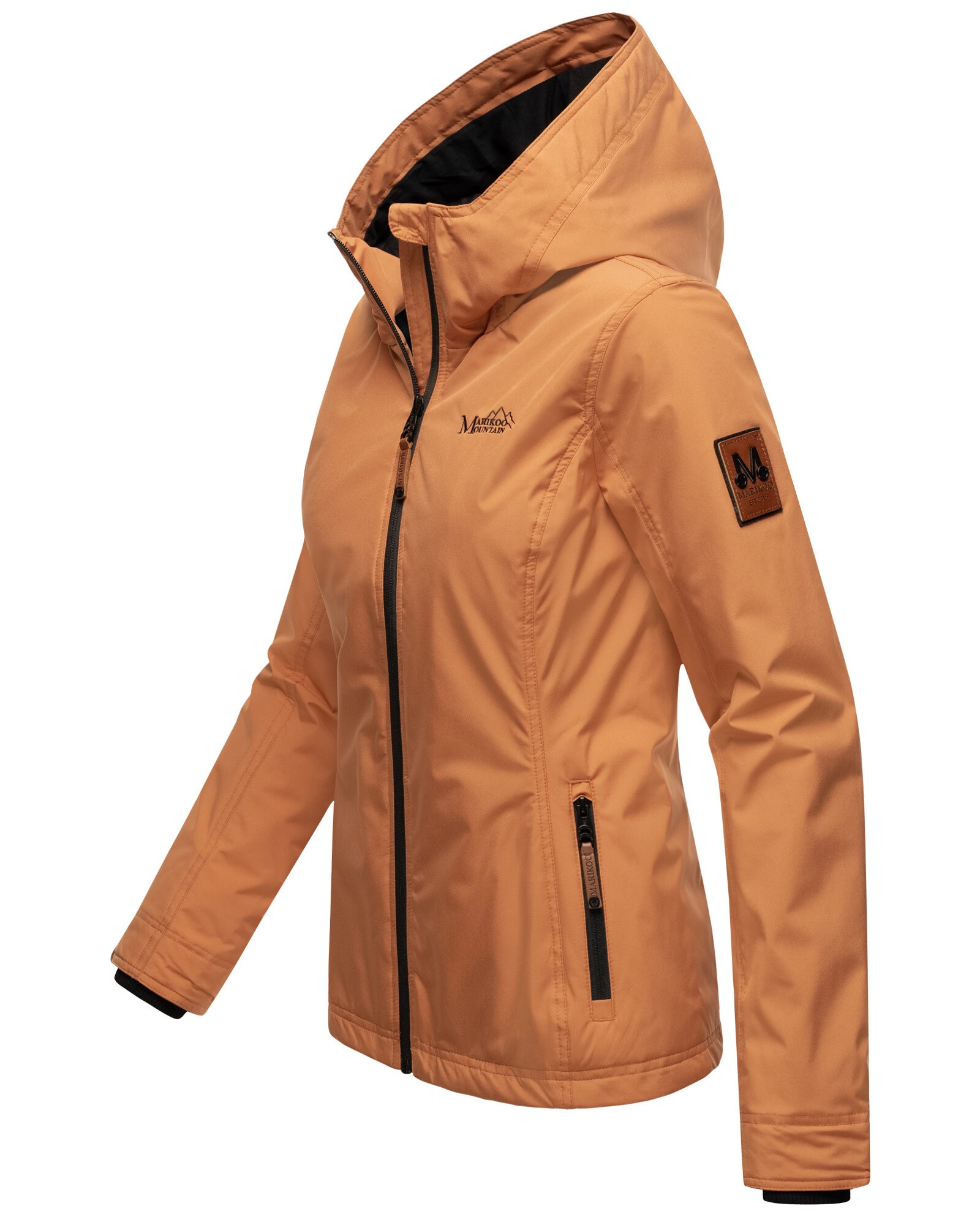 Thumbnail - Marikoo Outdoorjacke "Brombeere", sportliche Übergangsjacke mit Kapuze