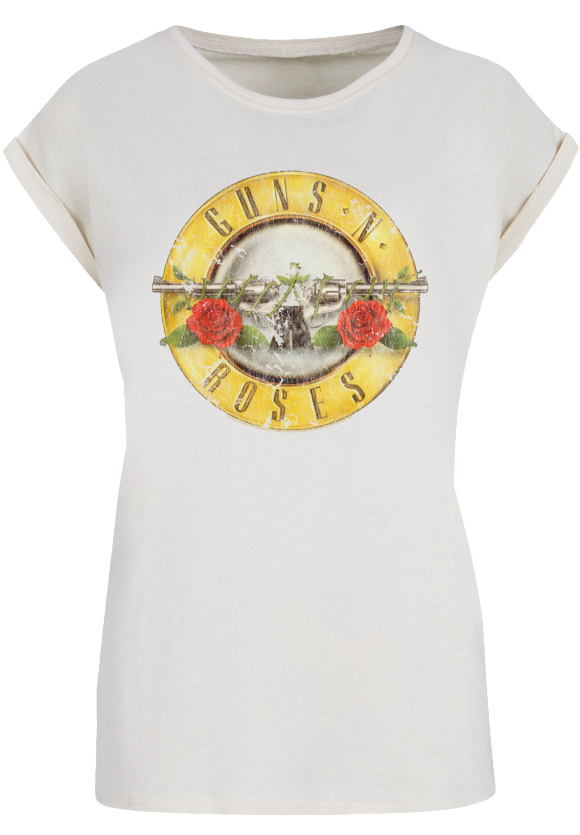 F4NT4STIC T-Shirt »Guns 'n' Roses Vintage Logo Rock Music Band«, Premium Qualität