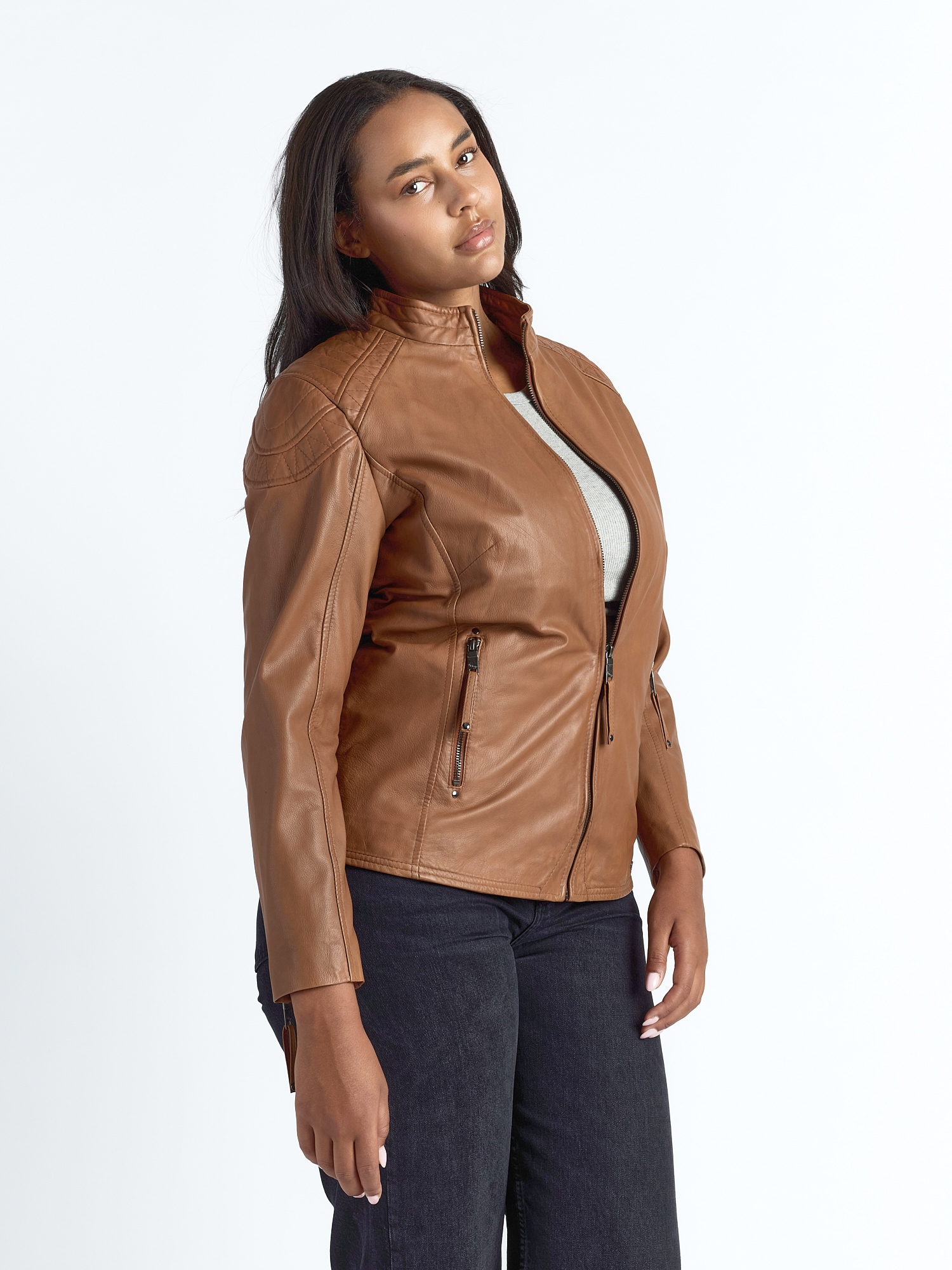 Maze Lederjacke »42021312«