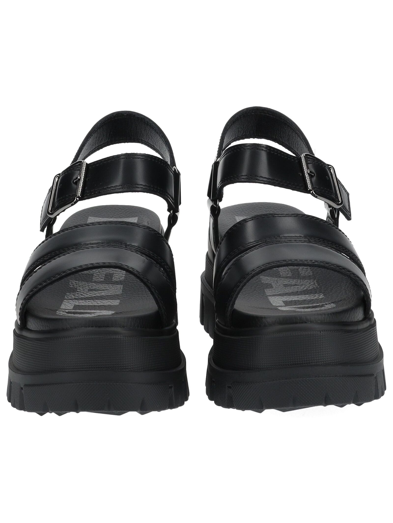 Buffalo Riemchensandale »Buffalo Sandalen Lederimitat«